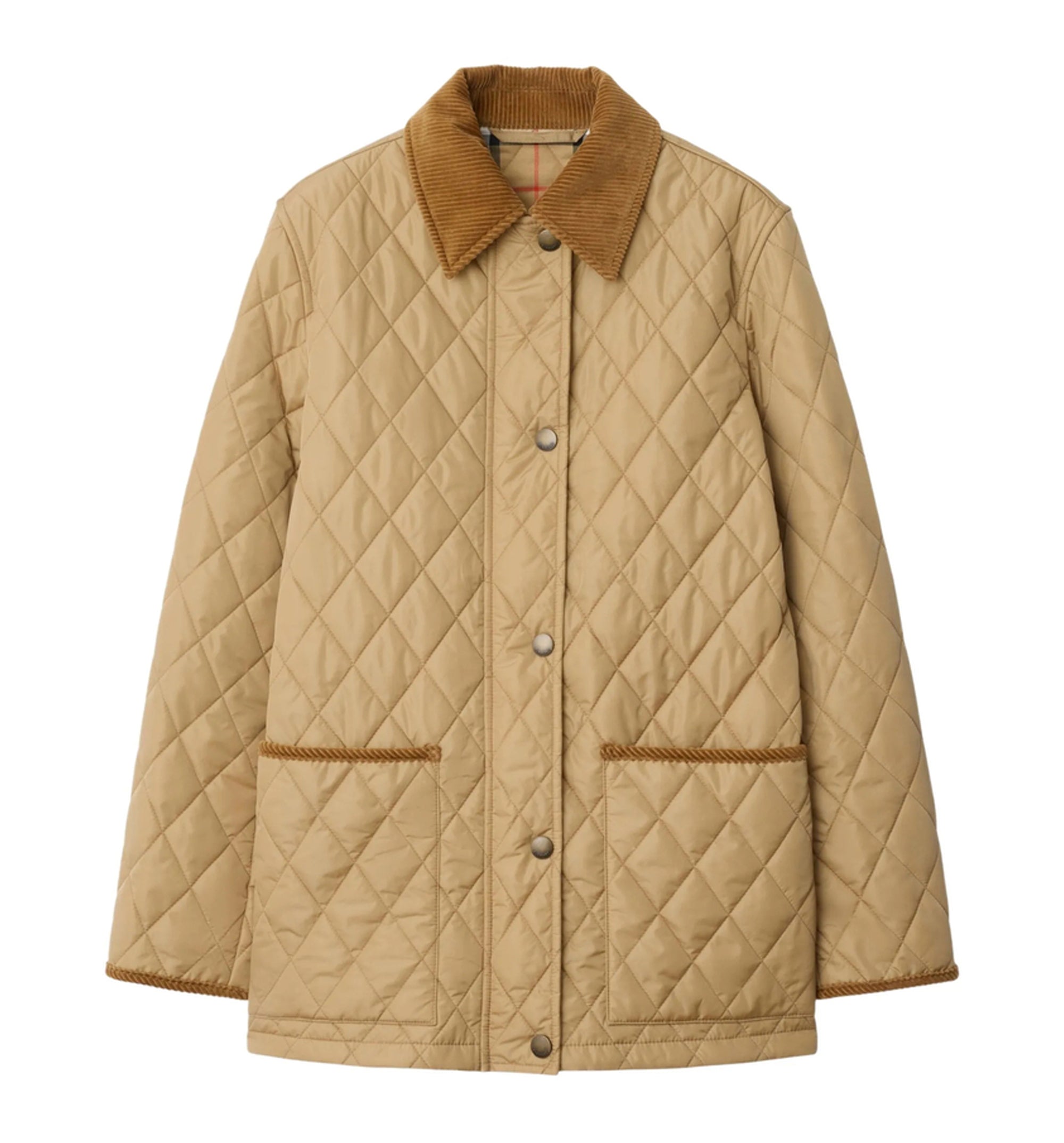 Quilted Nylon Barn Jacket