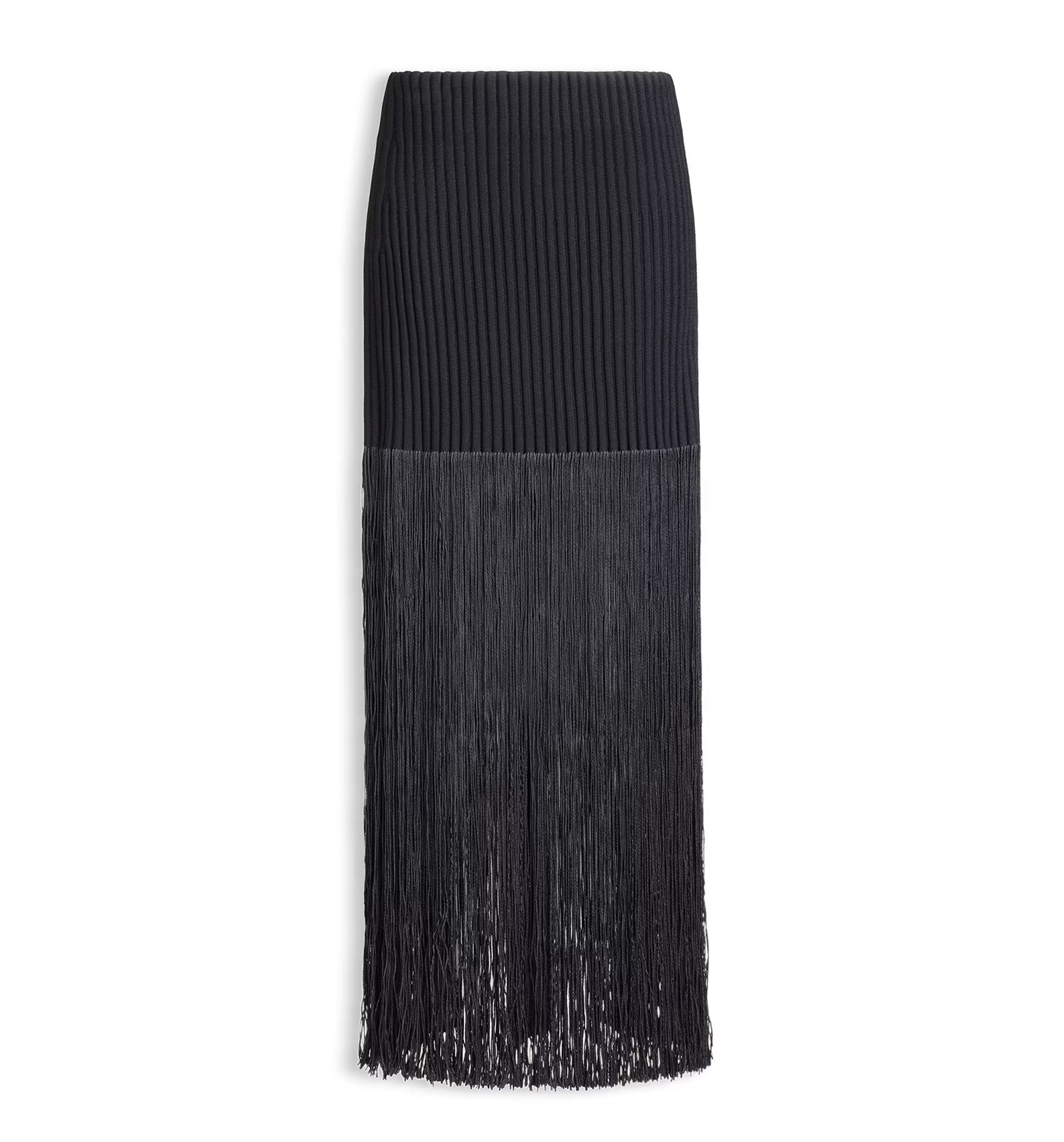 Fringed Tube Skirt