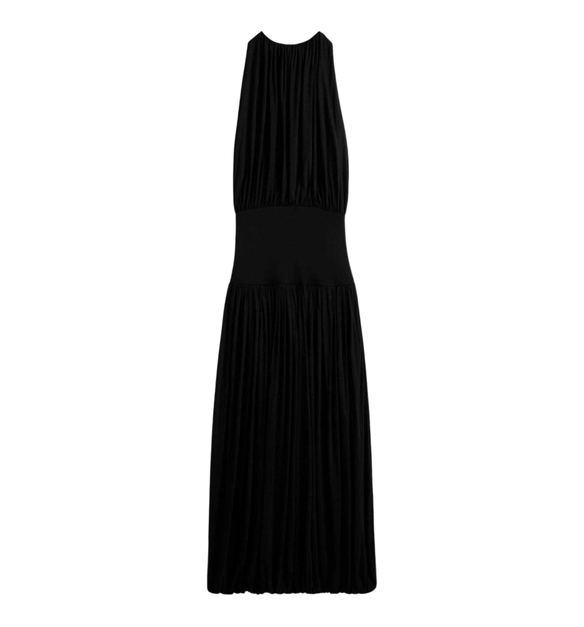 Gathered Long Dress
