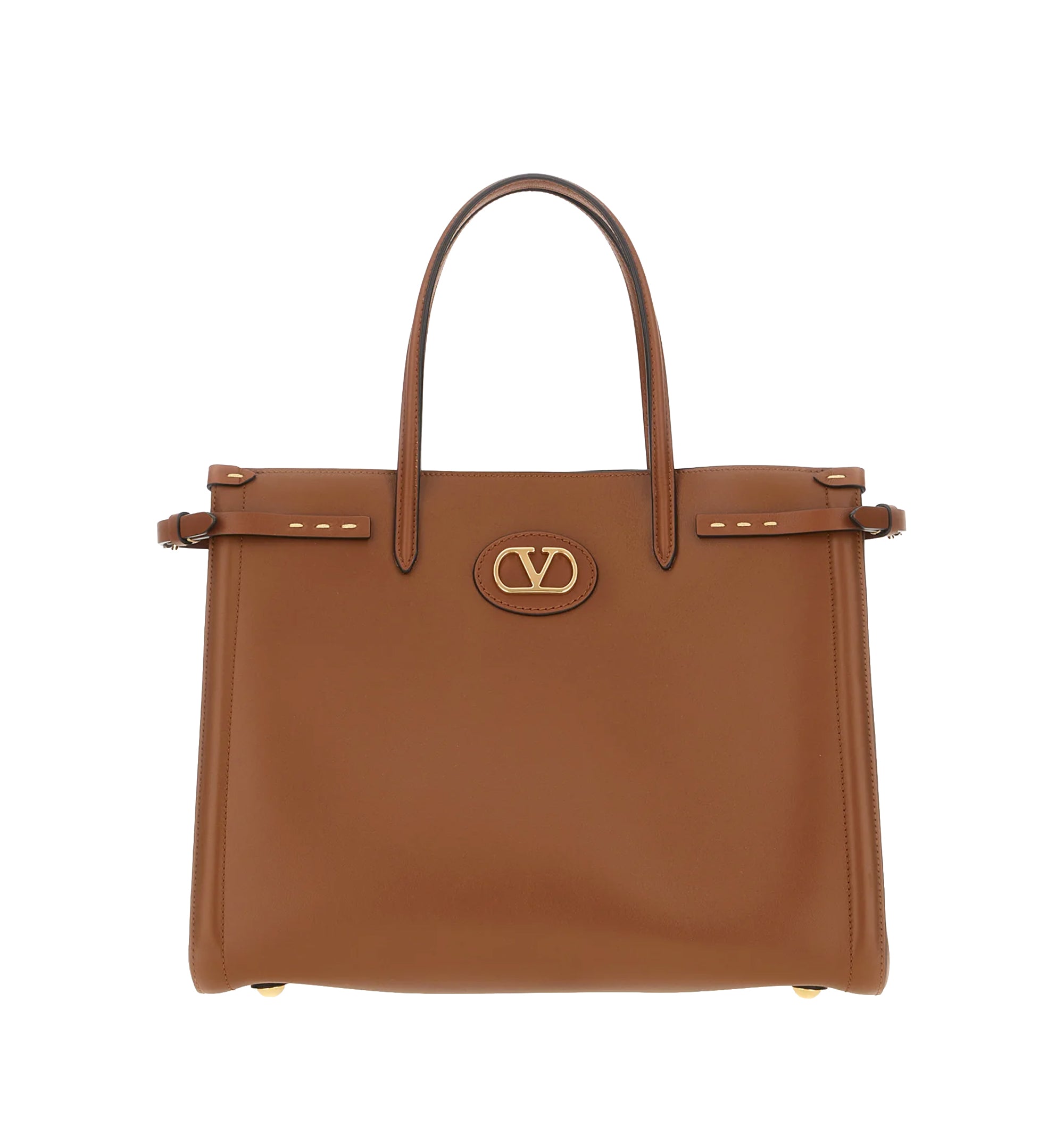 Antibes Medium Leather Shopping Bag