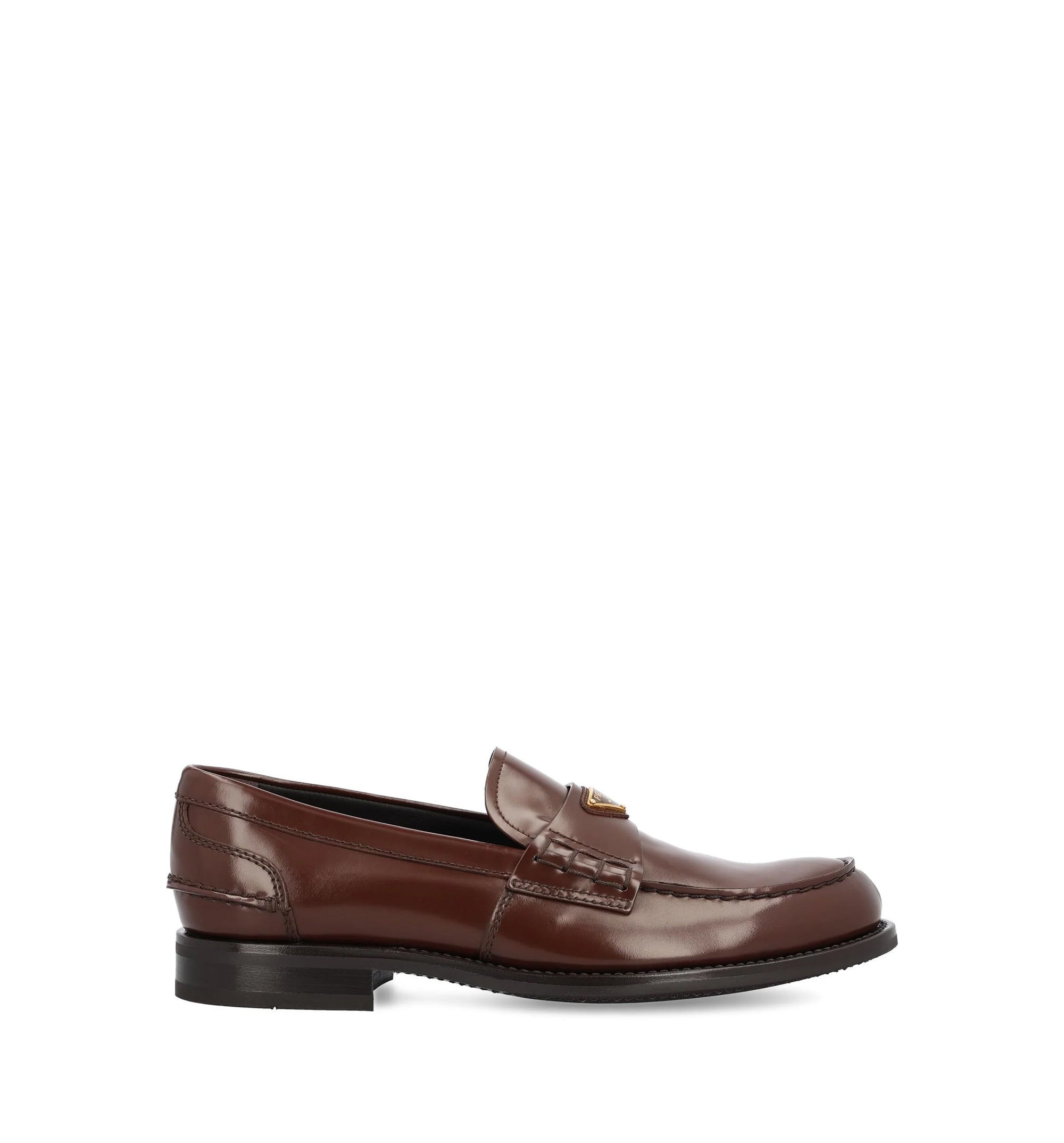 Brushed Leather Loafers