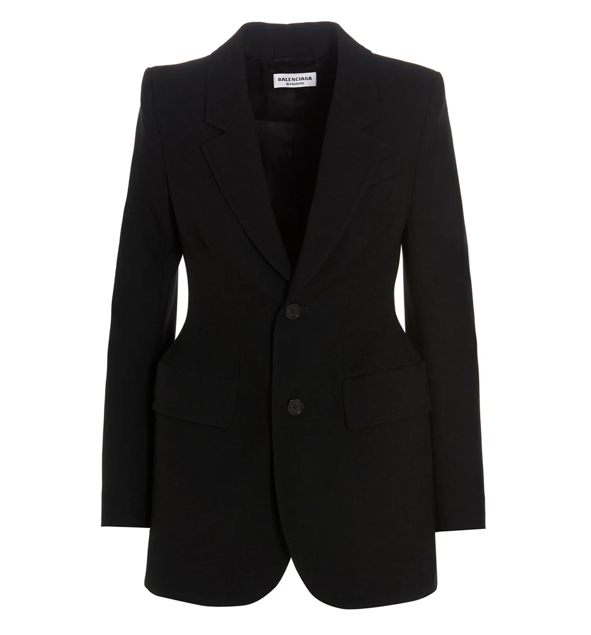 Hourglass Single-Breasted Jacket