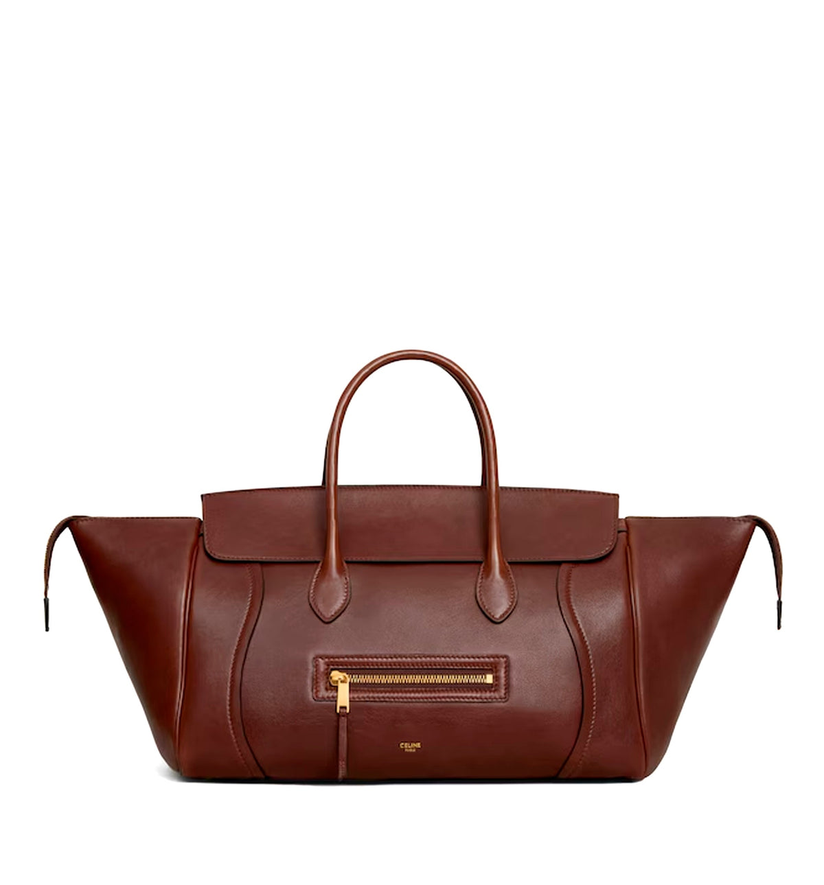 Luggage In Supple Shiny Lambskin