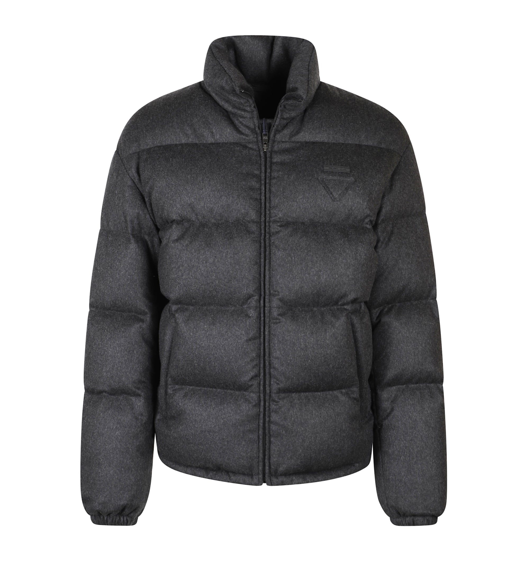 Medium-weight cashmere down jacket