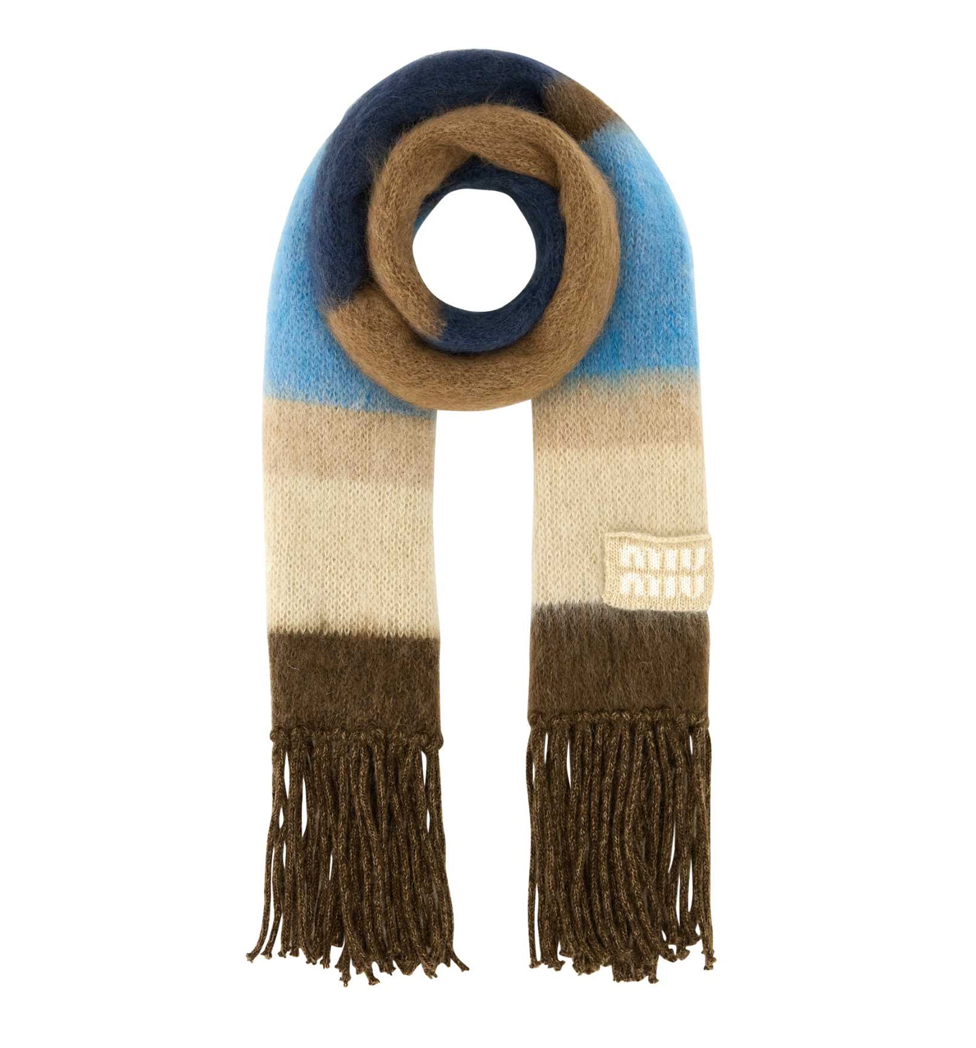 Wool Scarf With Fringes