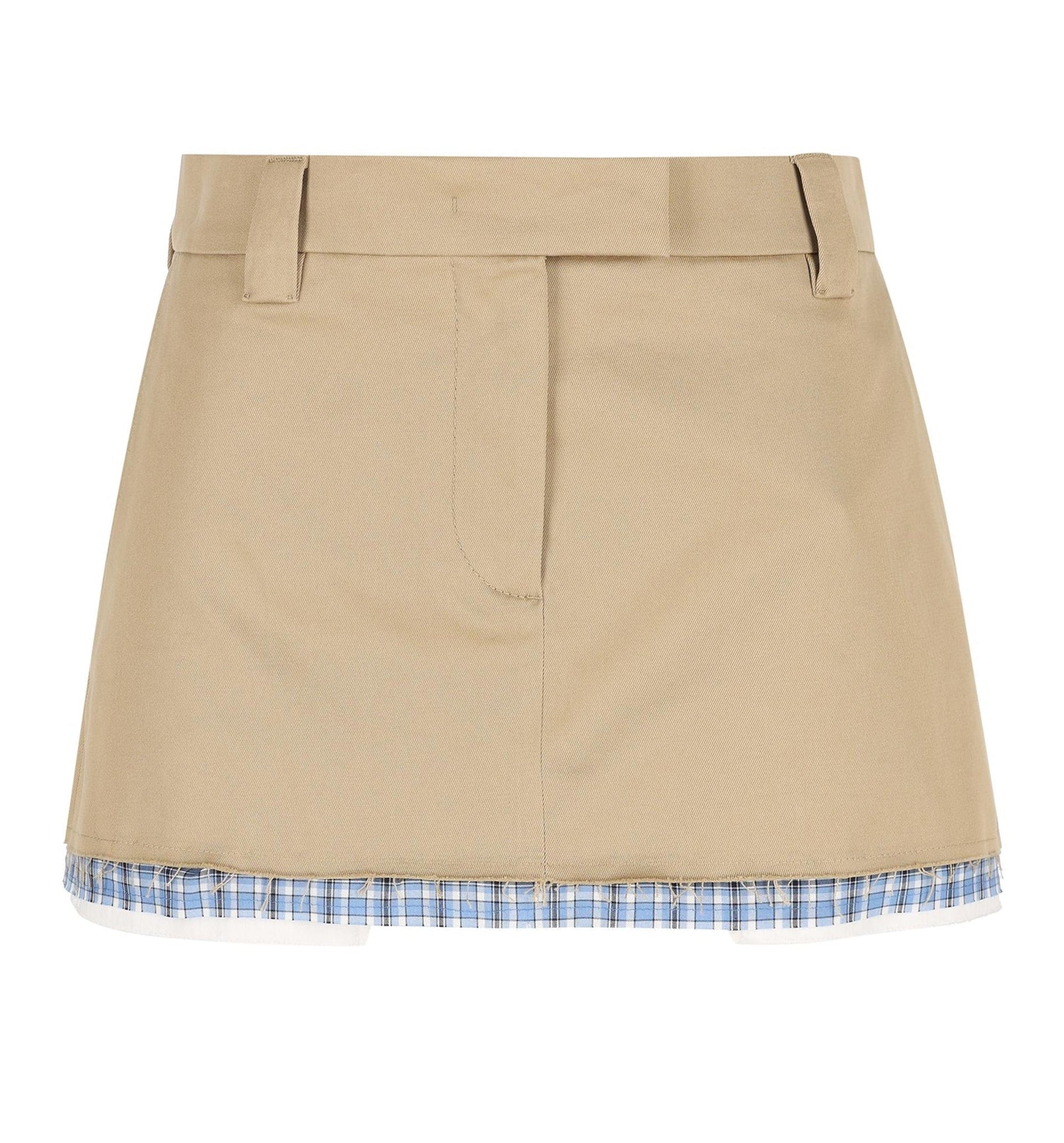 Miu Miu Chino Miniskirt