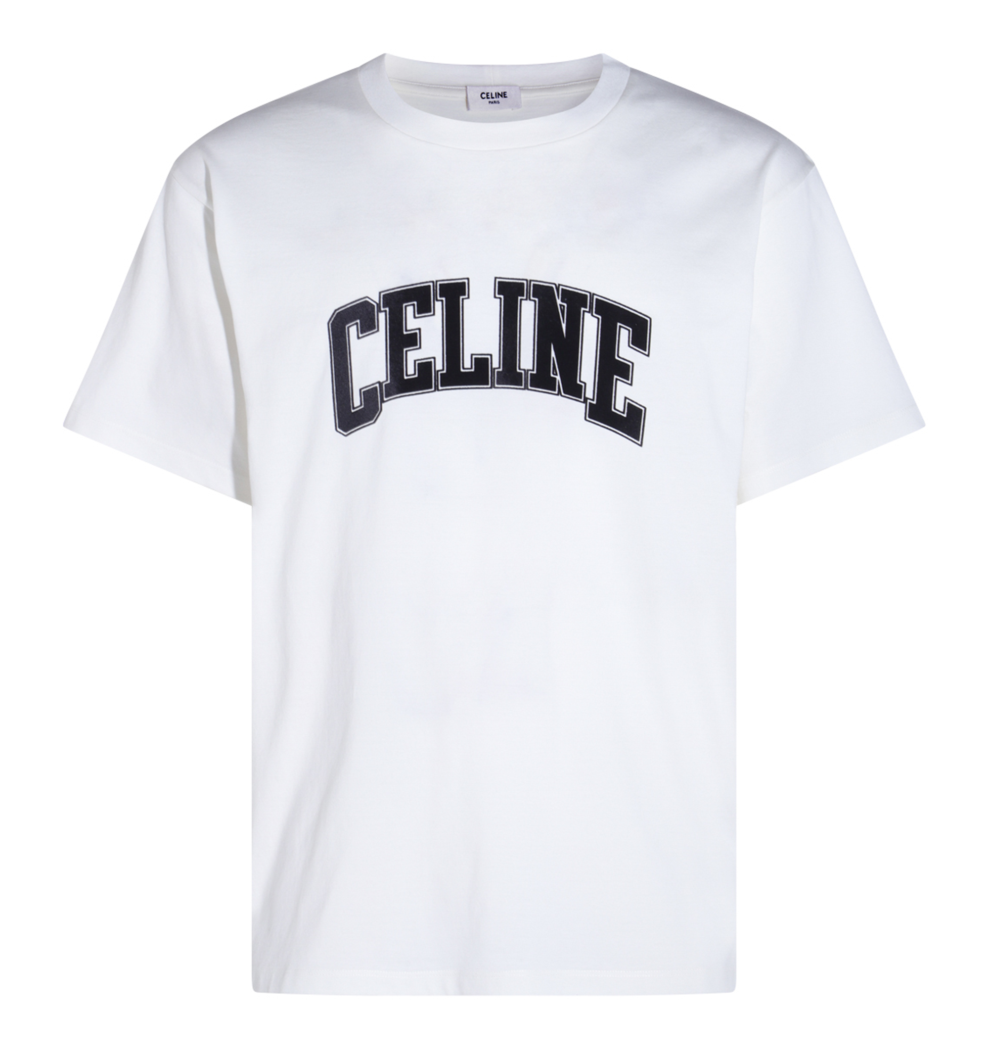 Cotton Jersey Logo T-shirt - White/Black