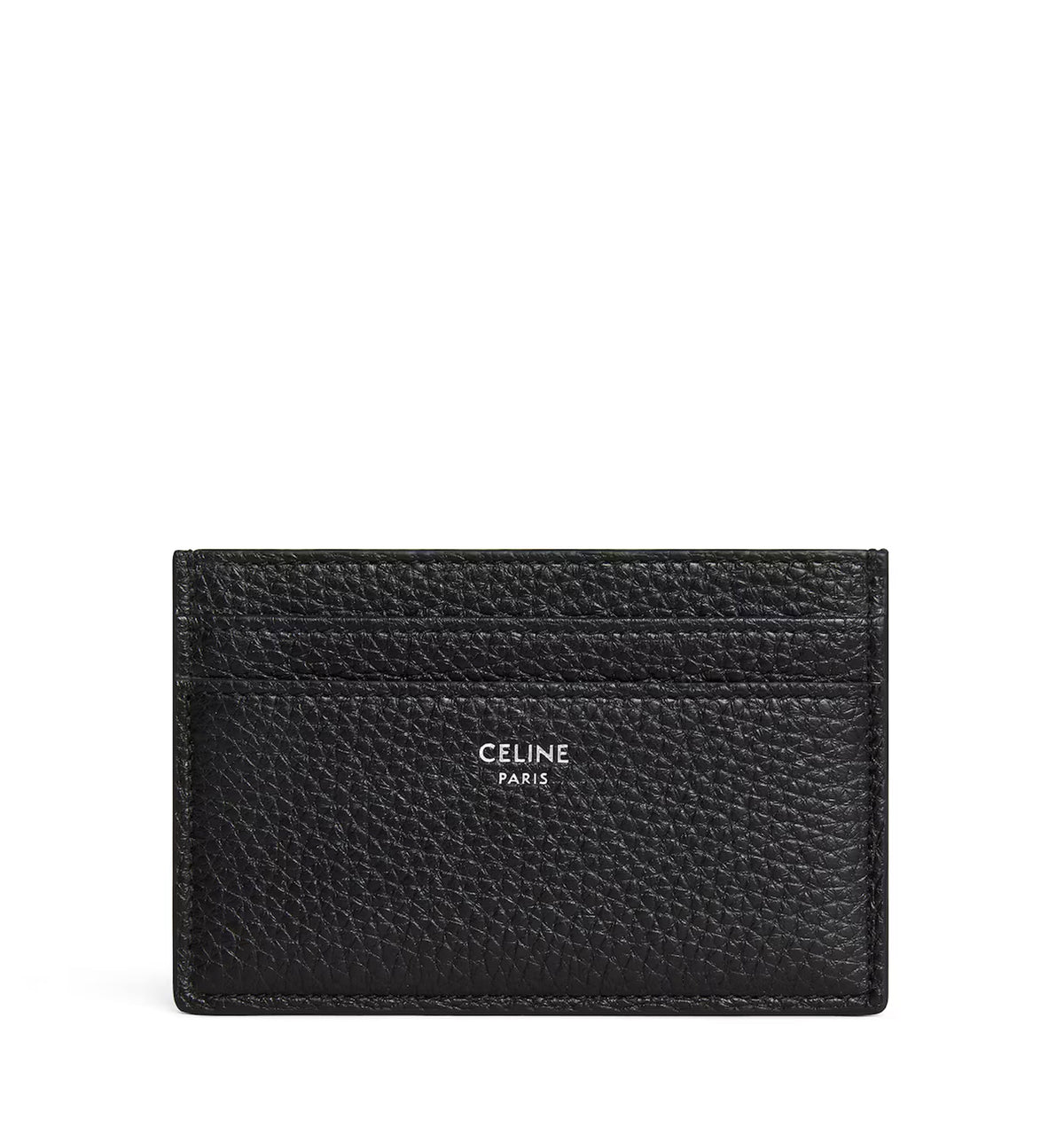 Card Holder In Grained Calfskin