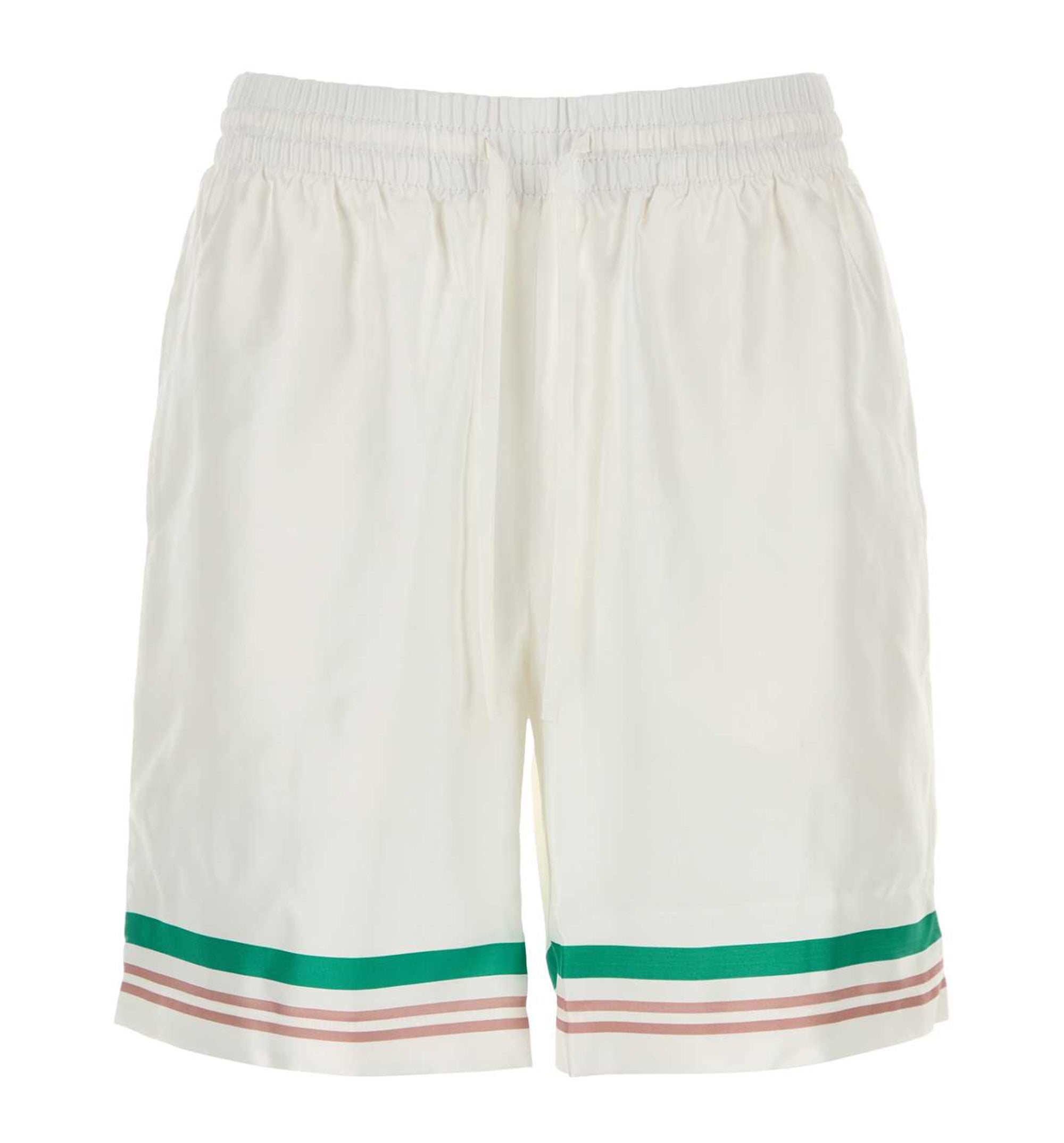 Casa Way Silk Satin Shorts
