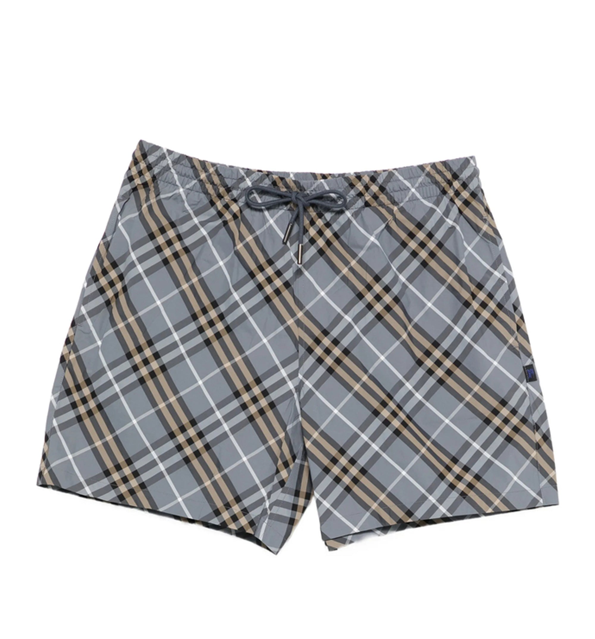 Check Swim Shorts