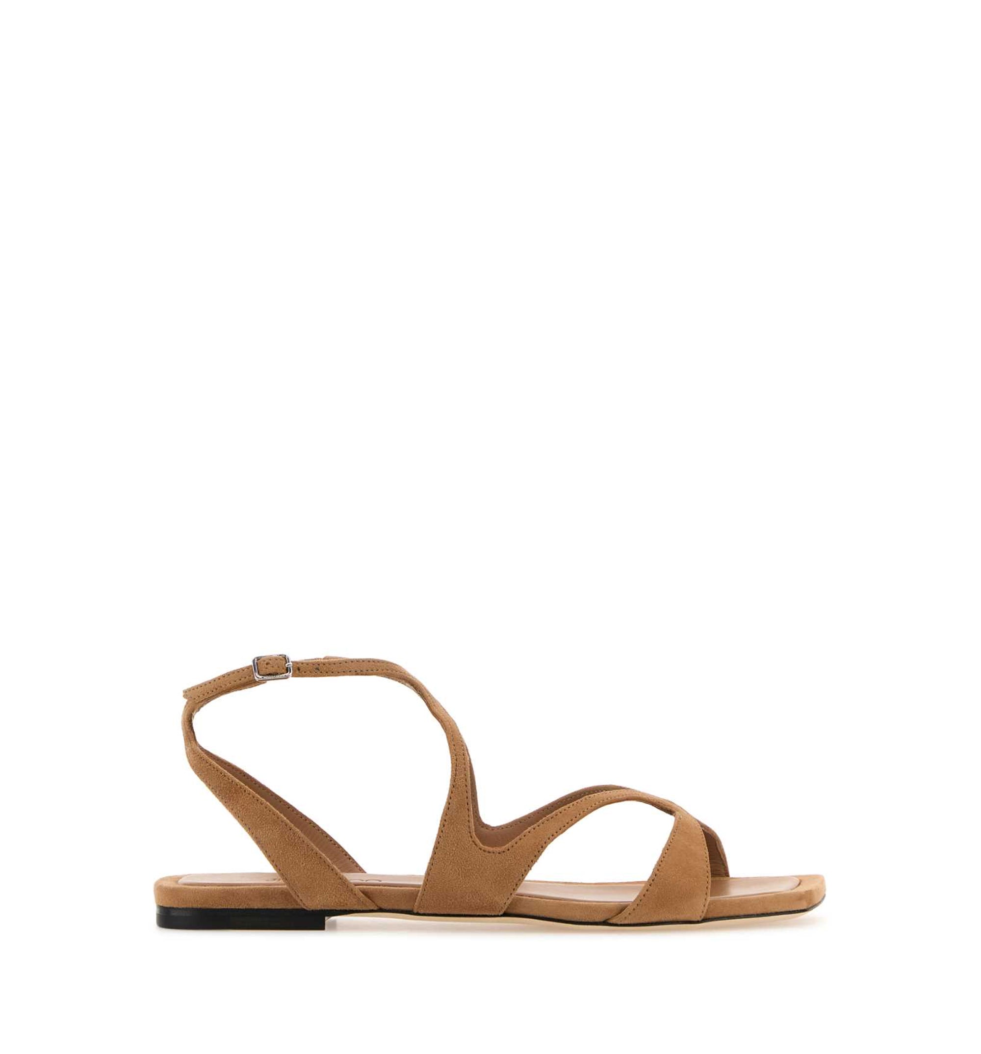 Ayla Flat Suede Sandals