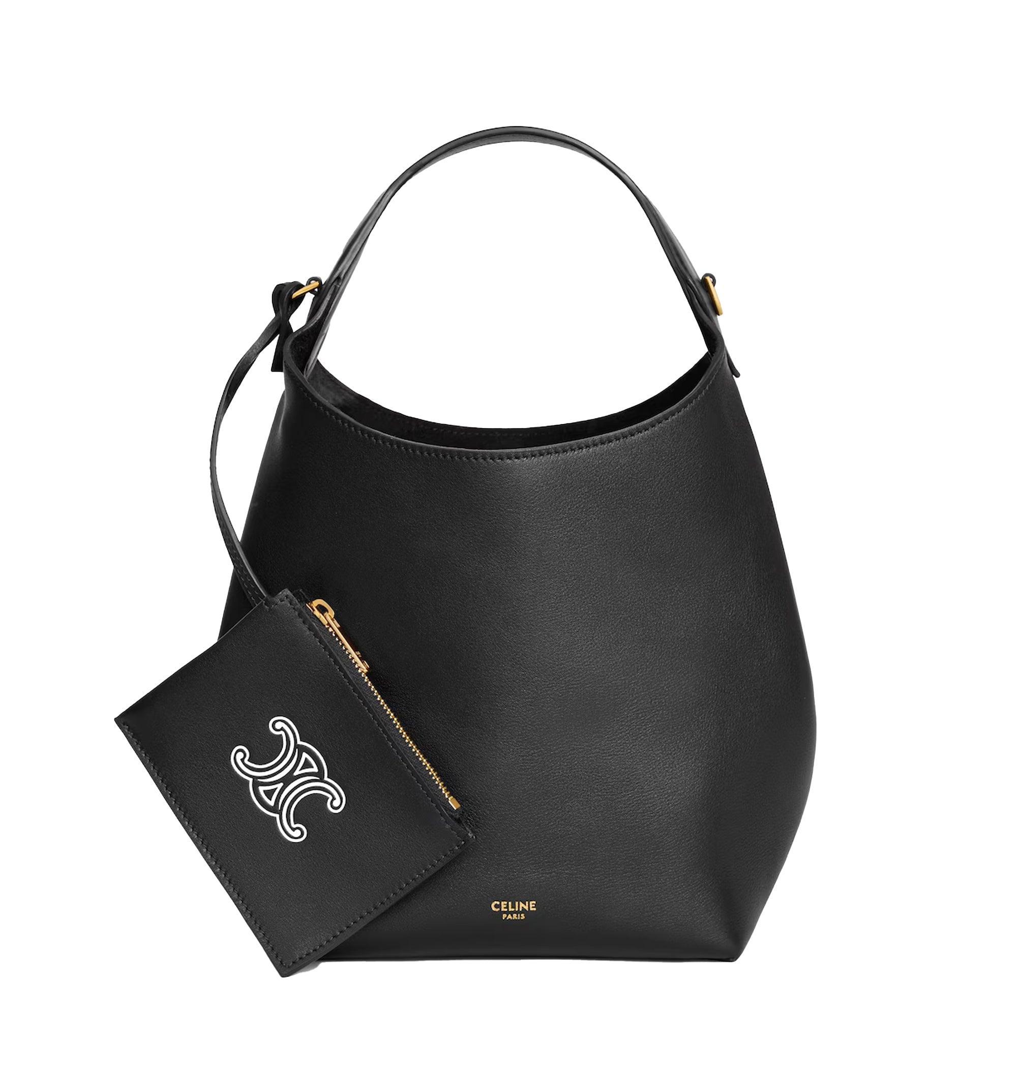 Small Hobo in Supple Smooth Calfskin