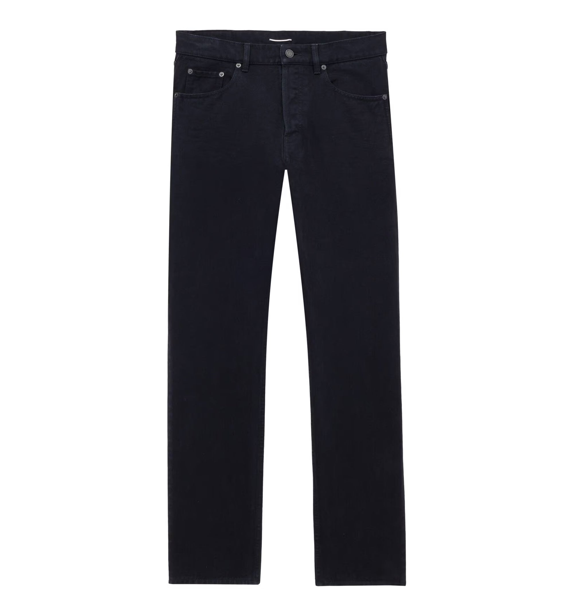 Mick Long Jeans In Midnight Black Denim