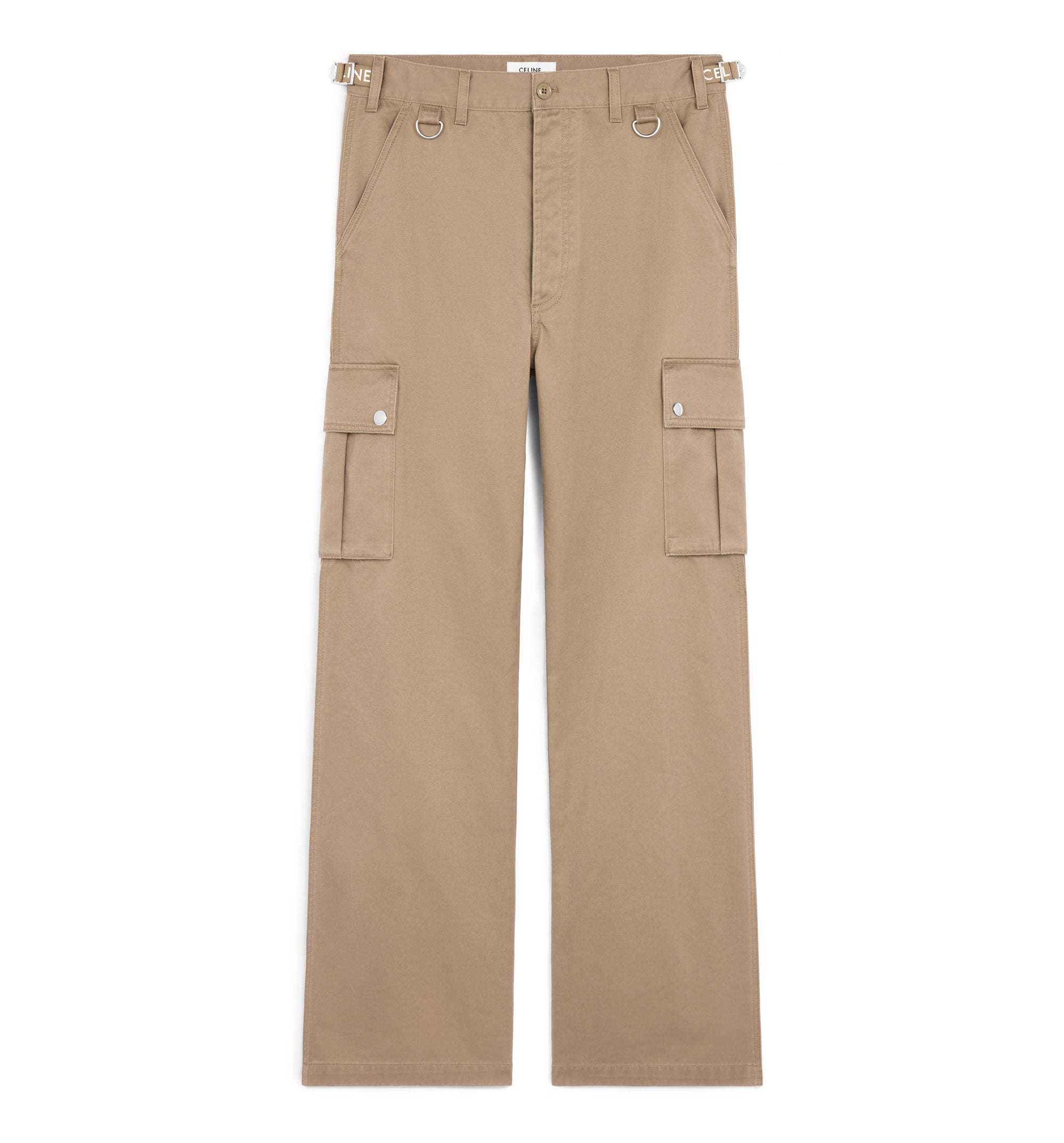 Celine Cargo Pants In Cotton