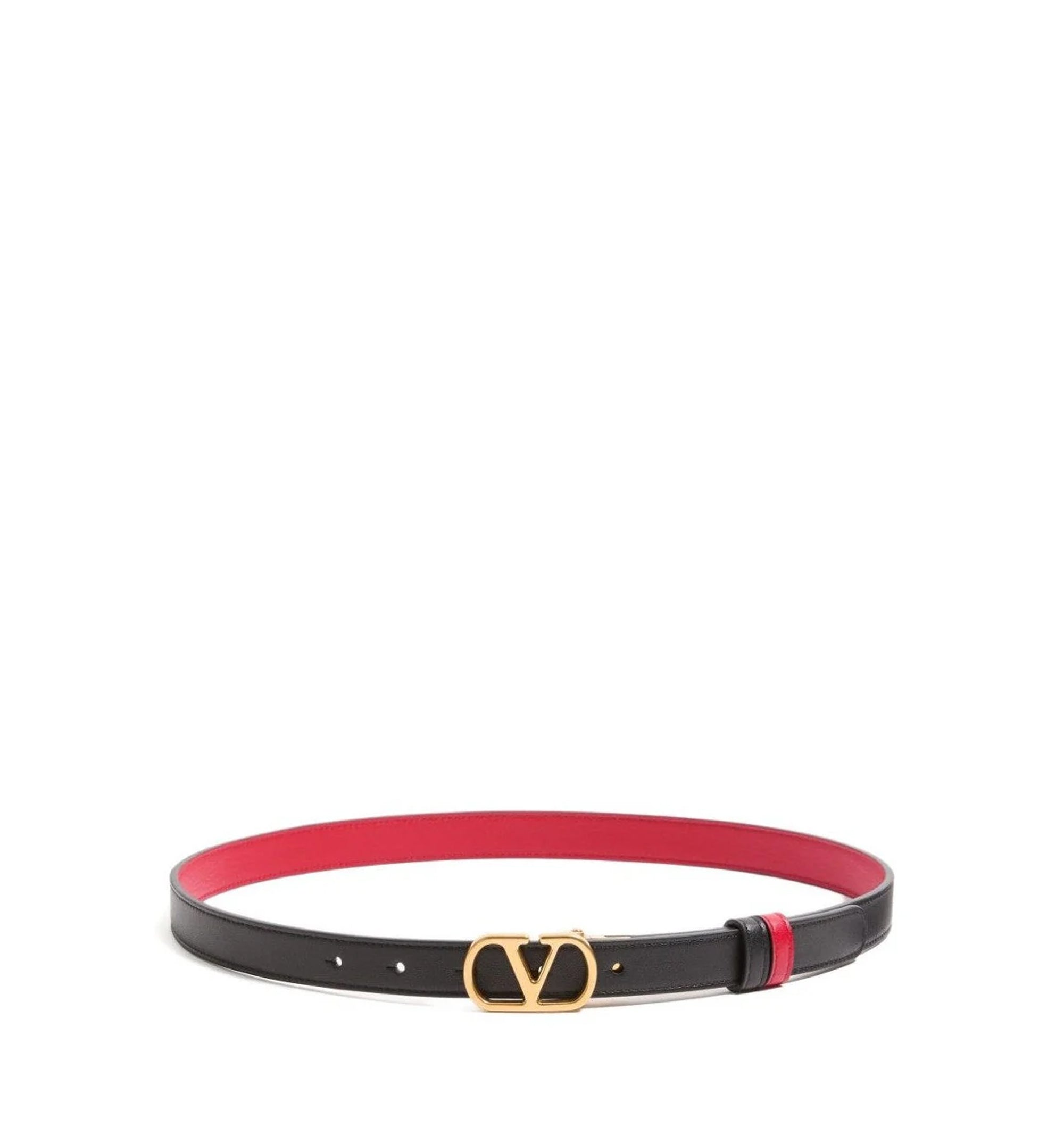 VLogo Signature Reversible Leather Belt