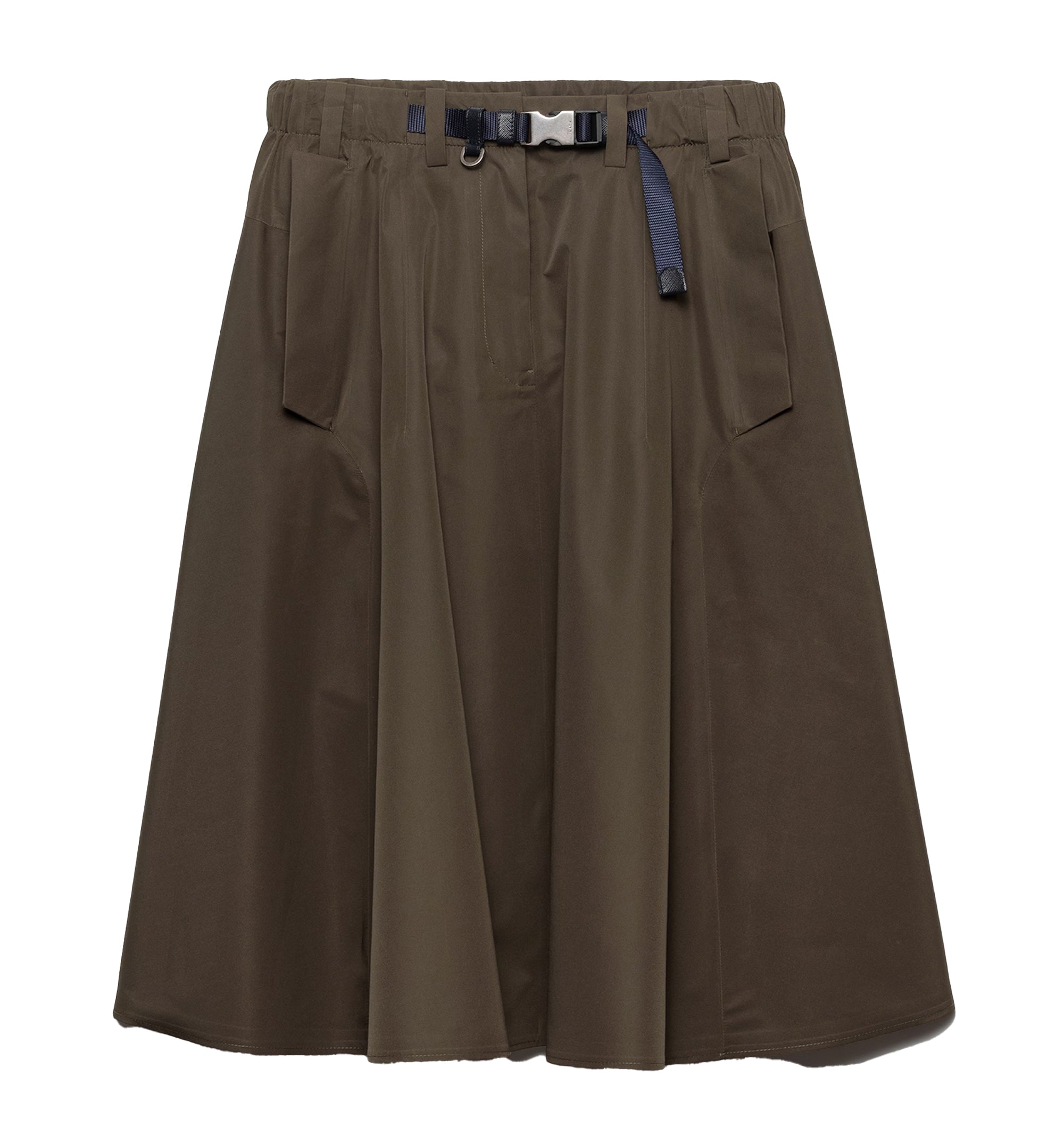 Technical fabric circle skirt