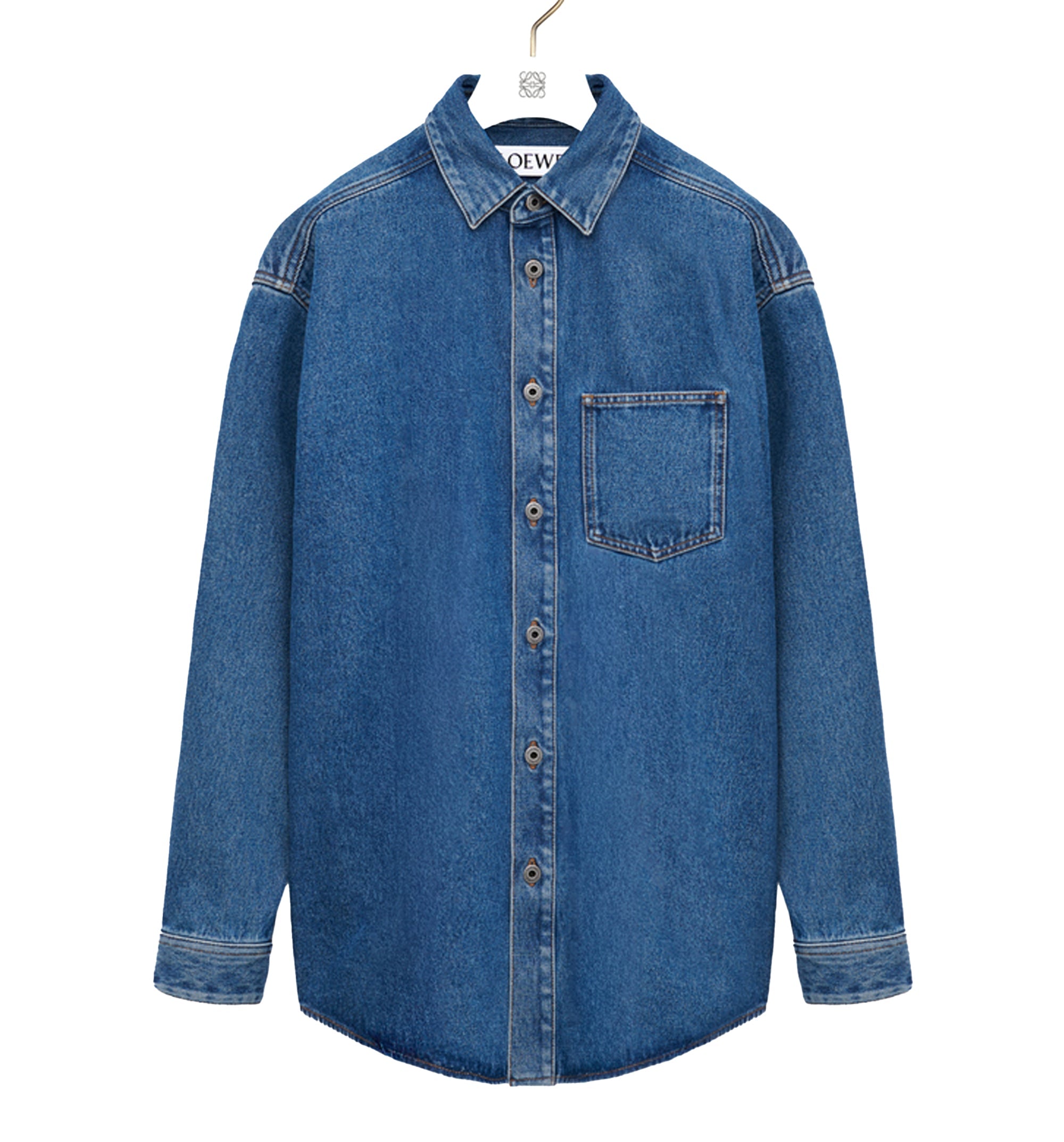 Anagram Overshirt In Denim