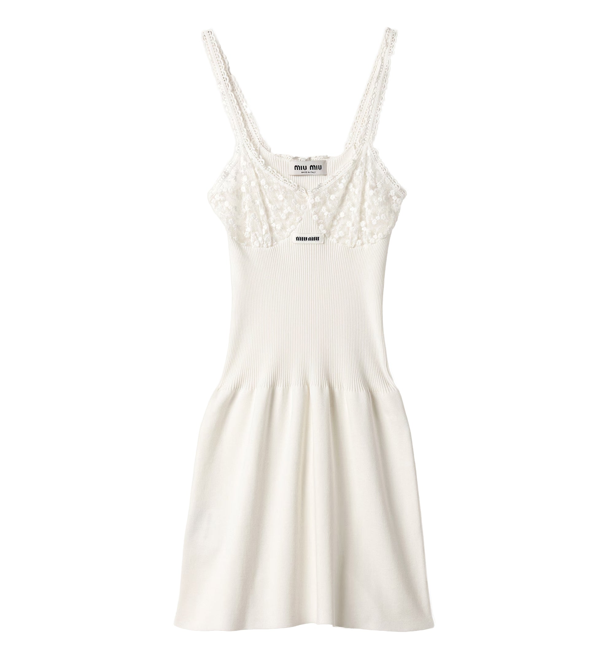 Cotton and Lace Dress