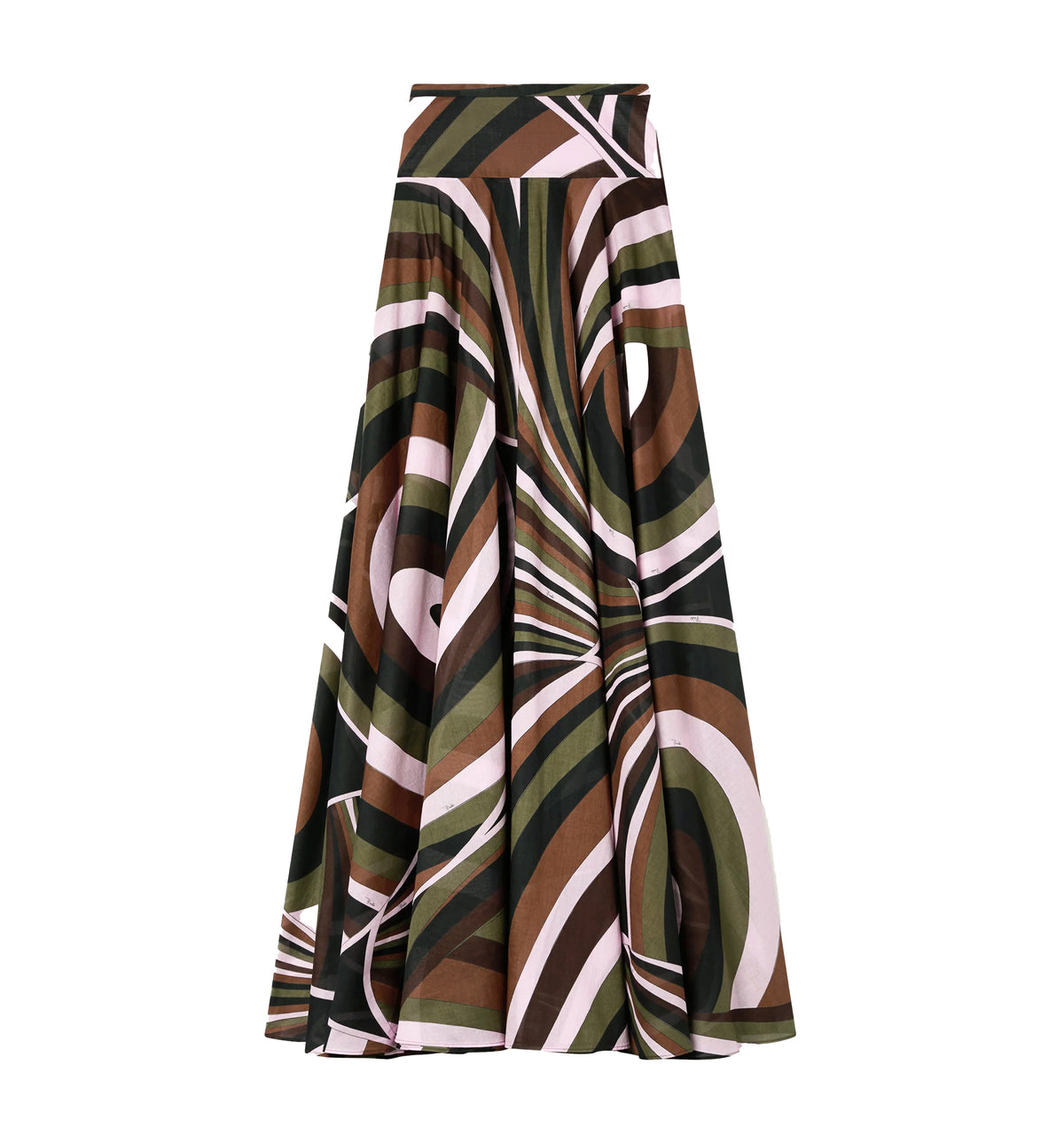 Iride Print Cotton Muslin Skirt