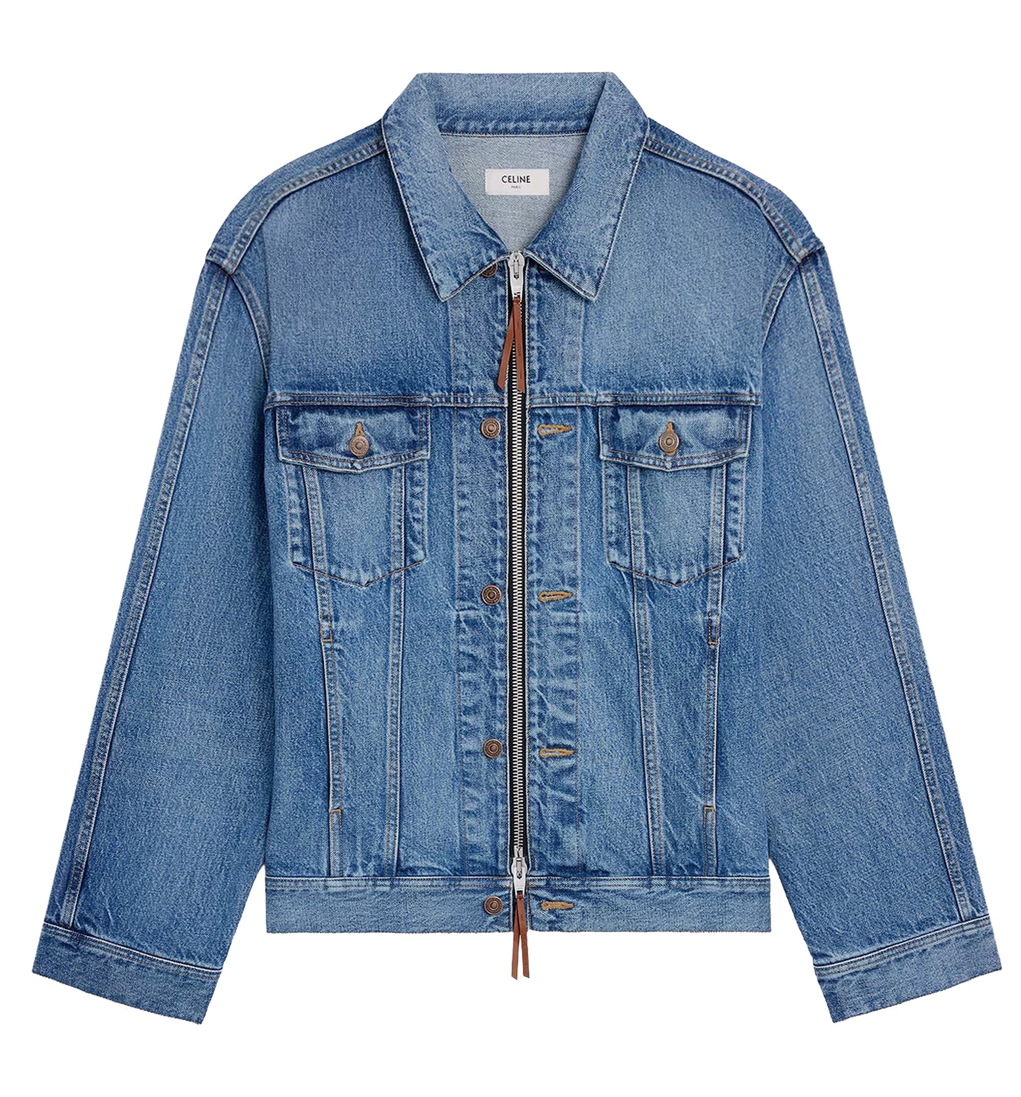 Trucker Jacket in Cotton Denim