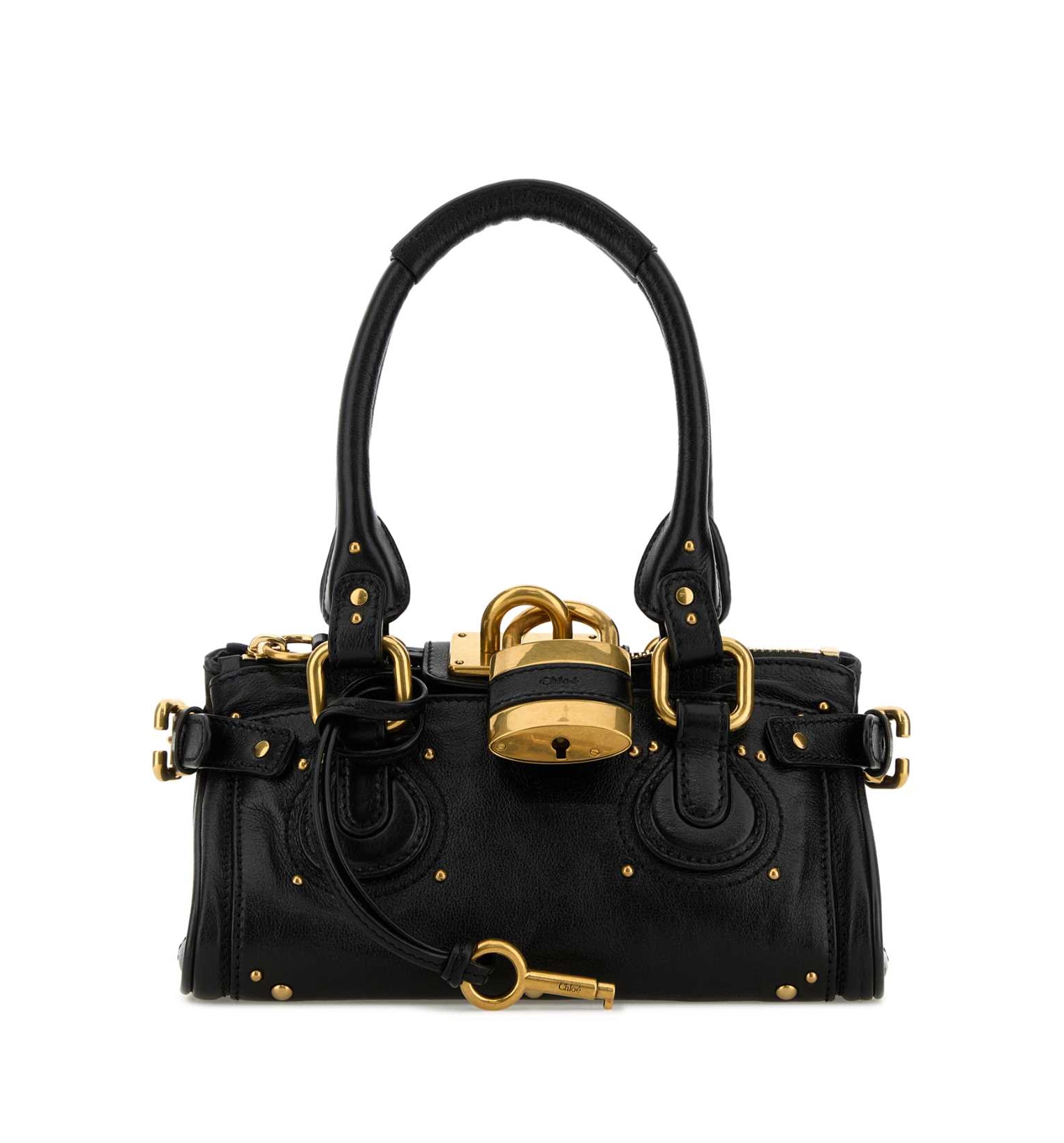 Small Paddington Bag In Grained Leather