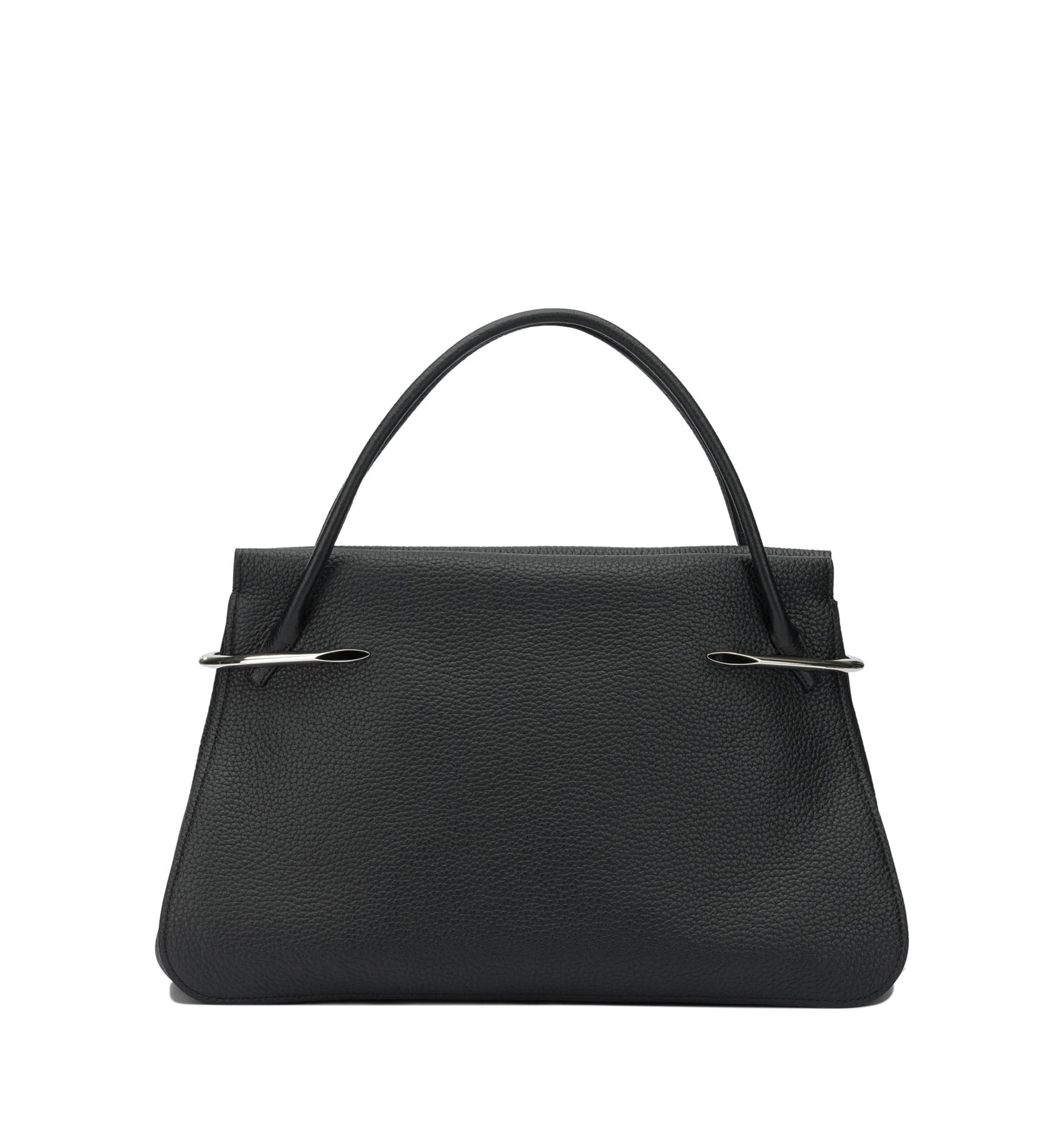 Large Pinch Bag in Grained Leather