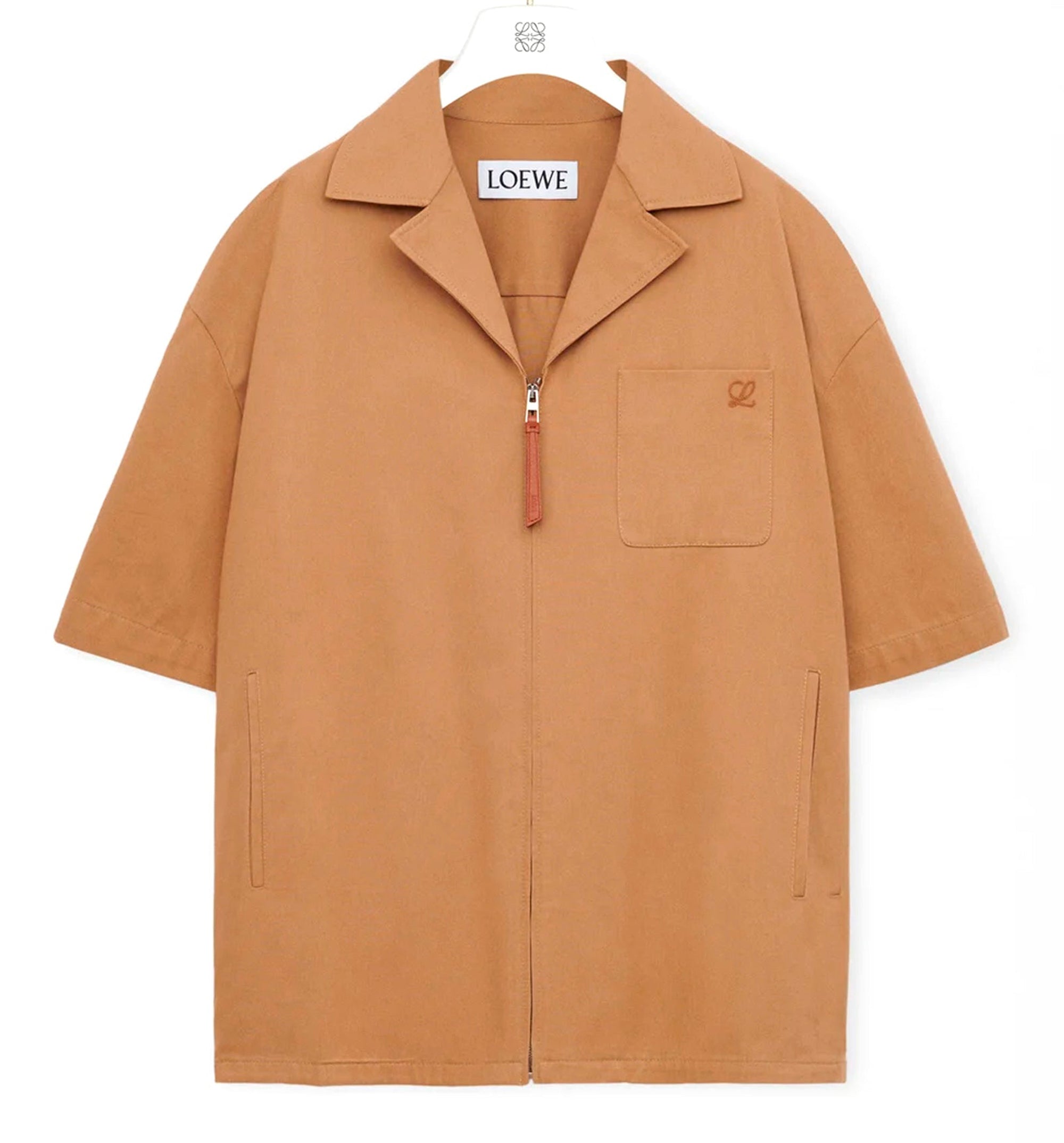 Short sleeve shirt in cotton