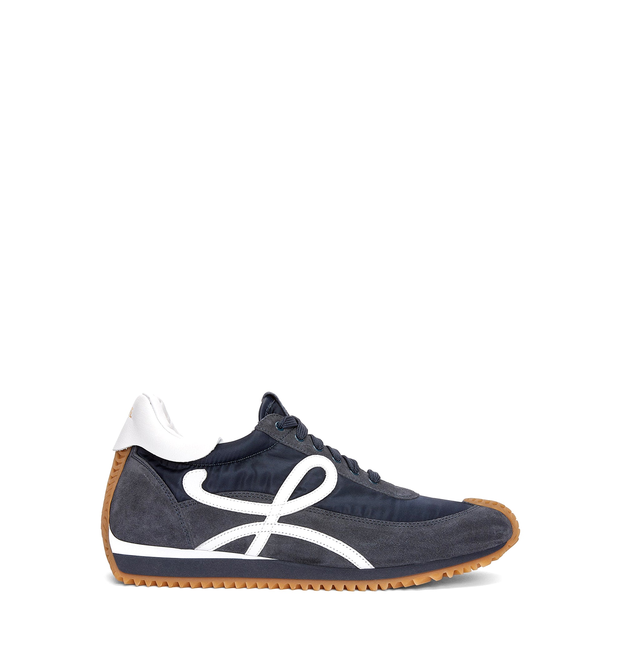 Flow Runner in Nylon and Suede