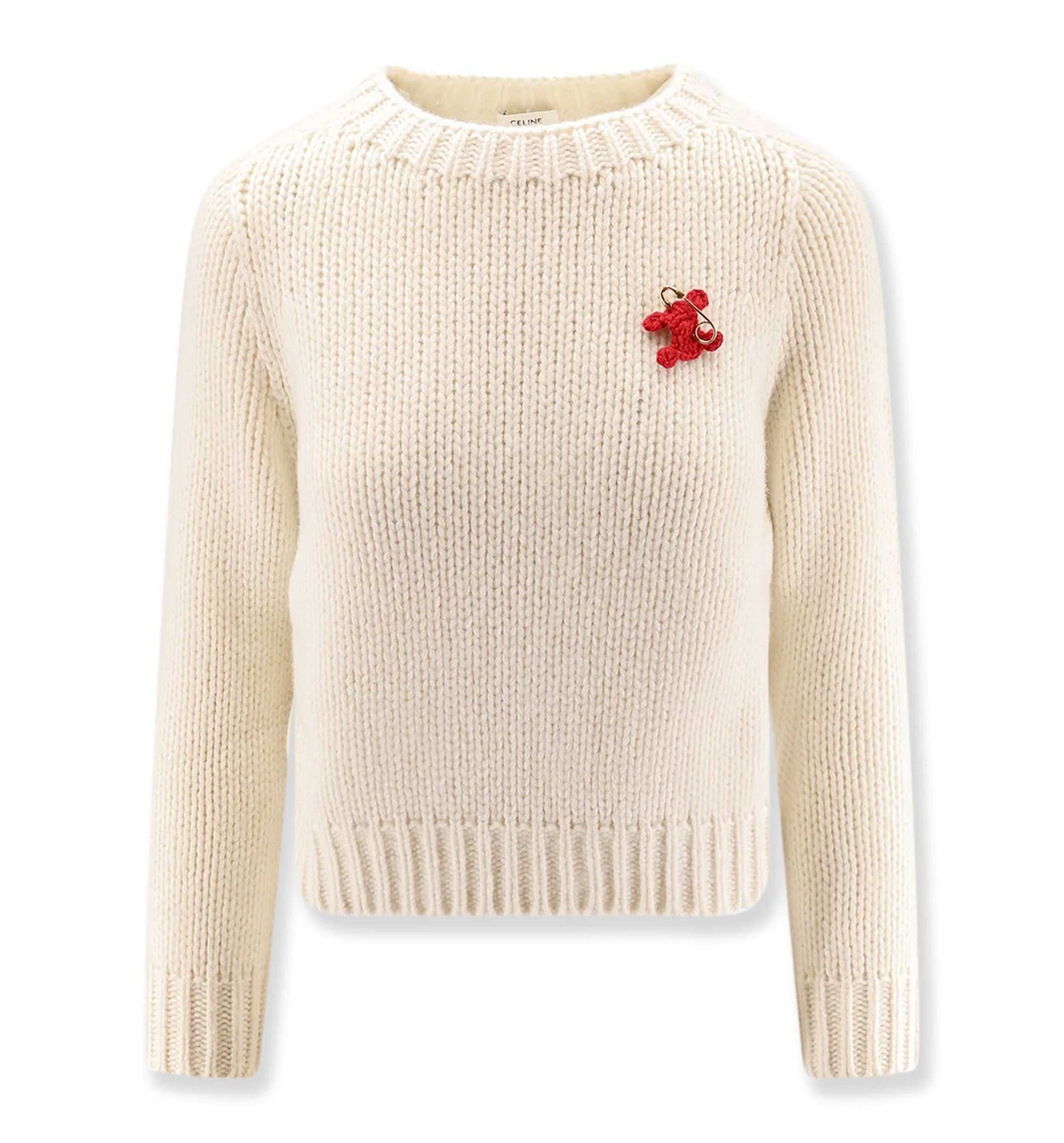 Crewneck Sweater In Cashmere And Silk