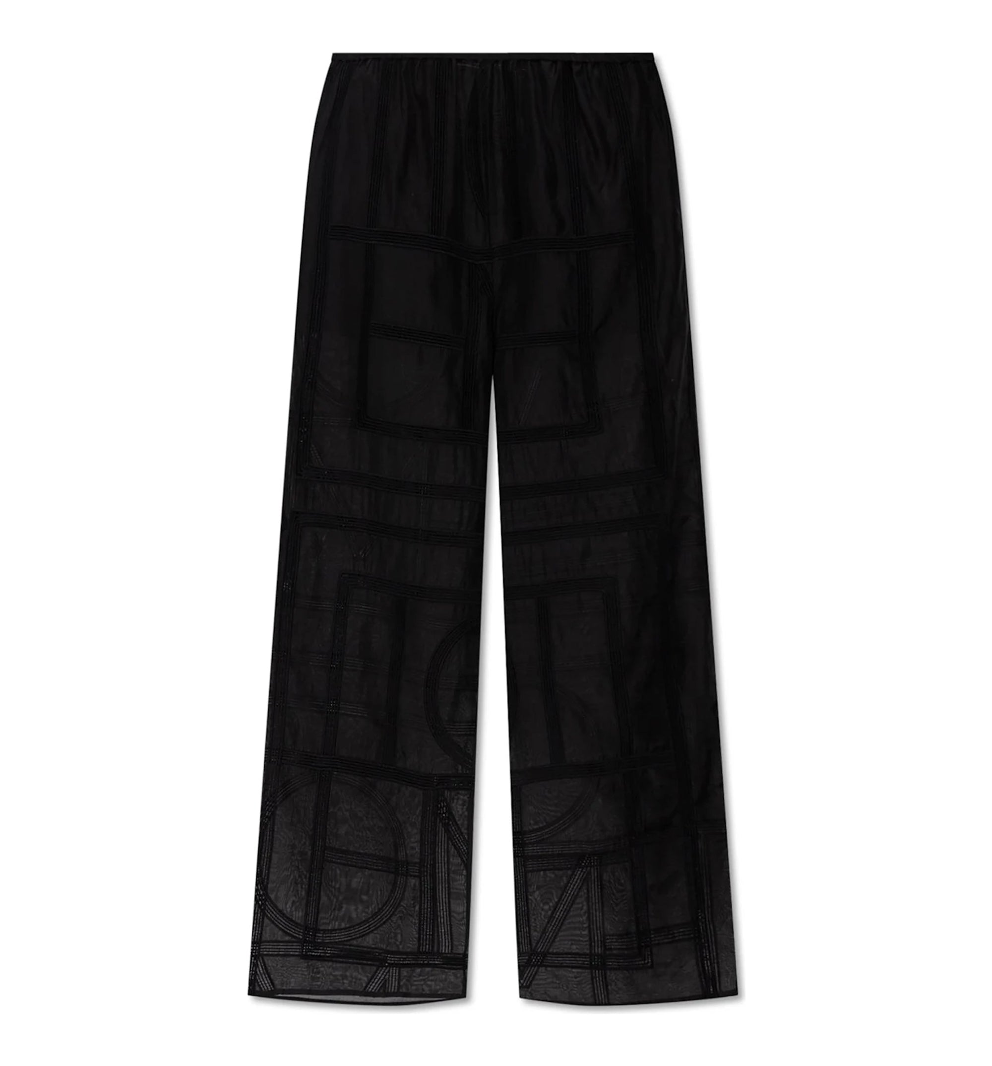 Monogram Crochet PJ Bottoms