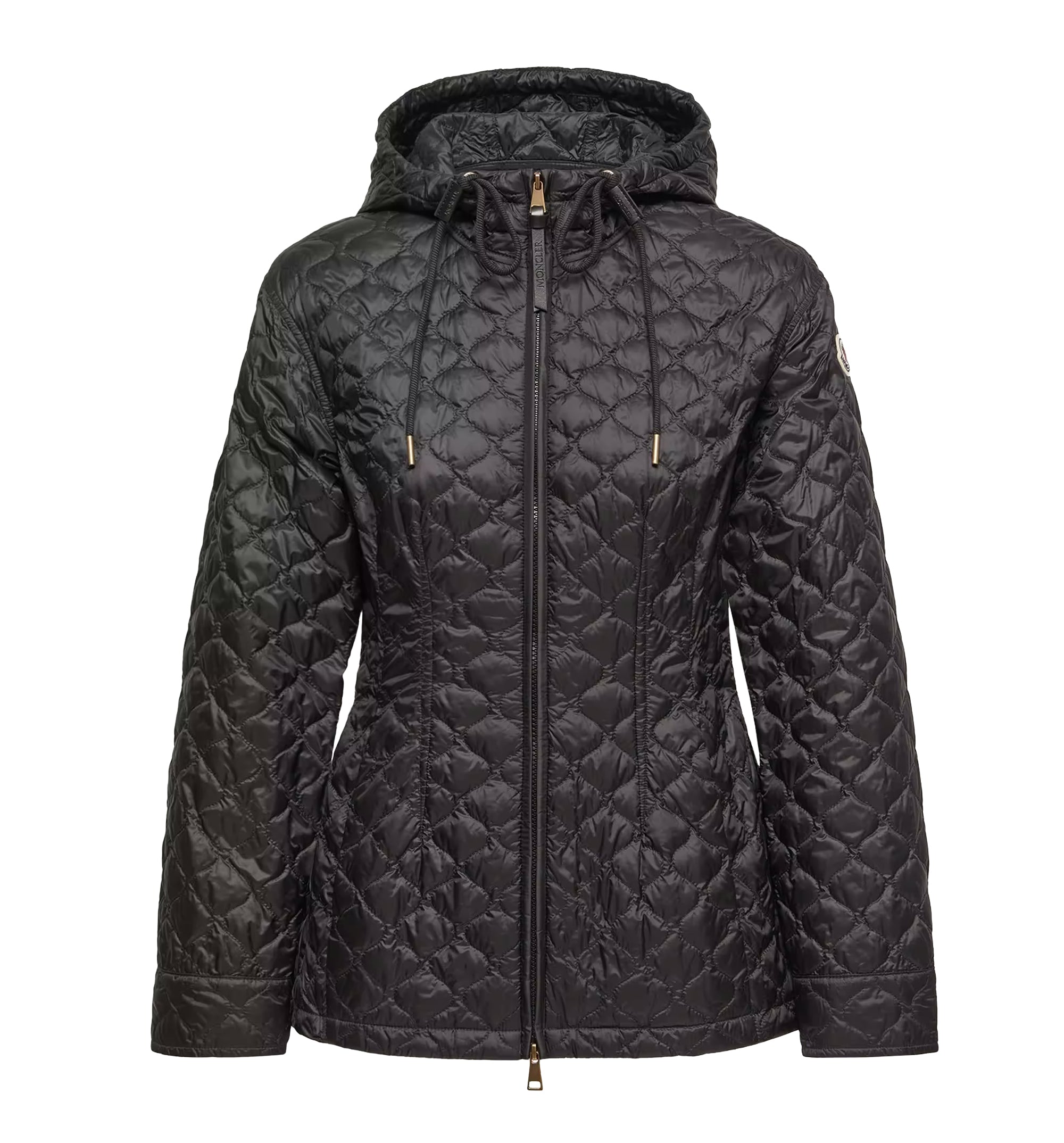 Arum Hooded Mid-Length Down Jacket