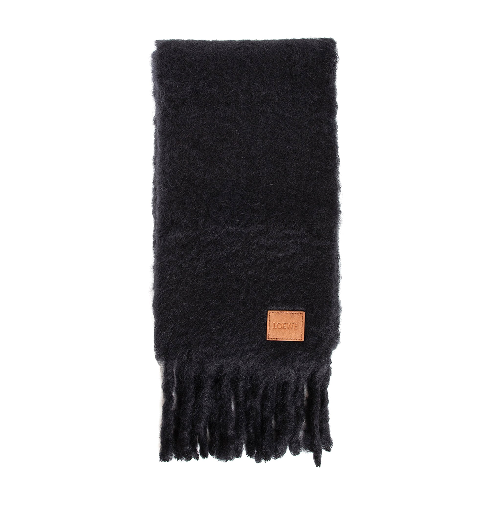 Scarf In Mohair And Wool Blend