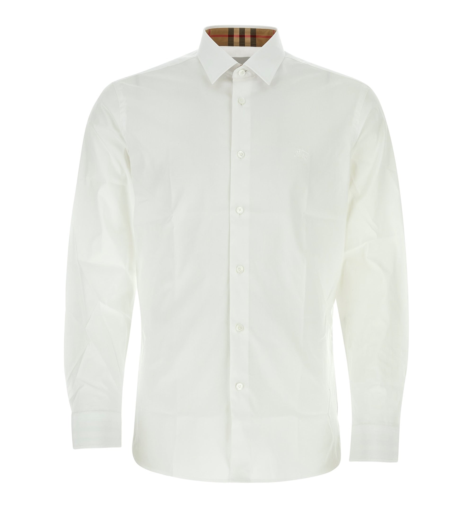 Slim Fit Stretch Cotton Shirt