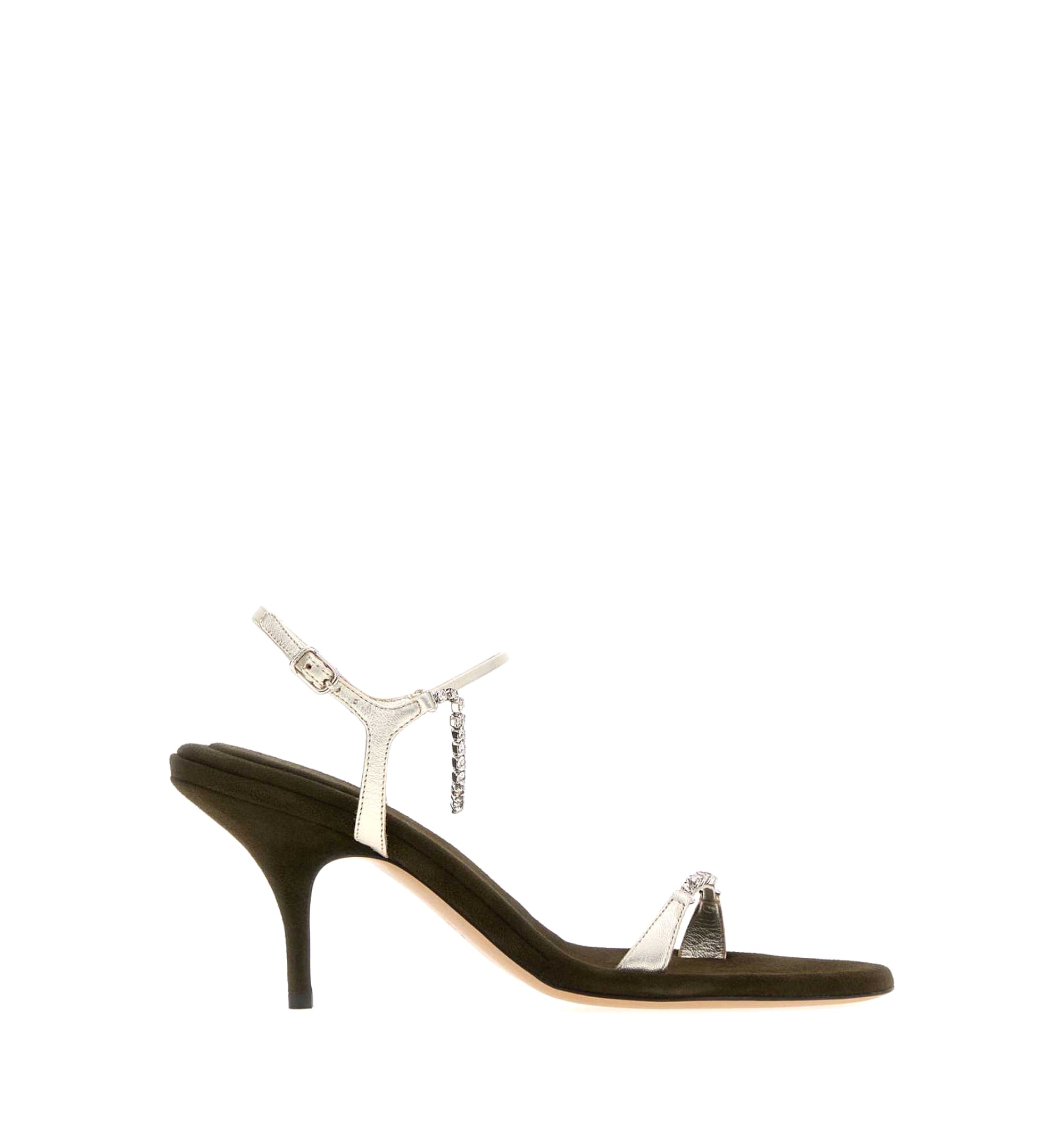 Zia Sandalen in Mettallic