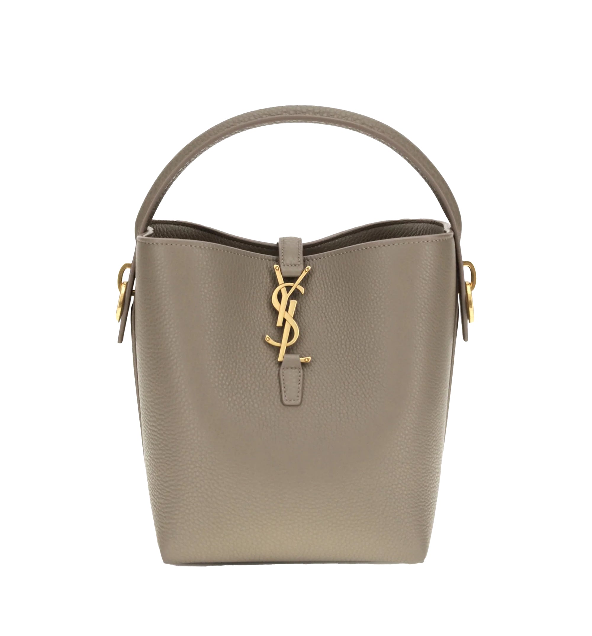Le 37 Bucket Bag In Grained Leather