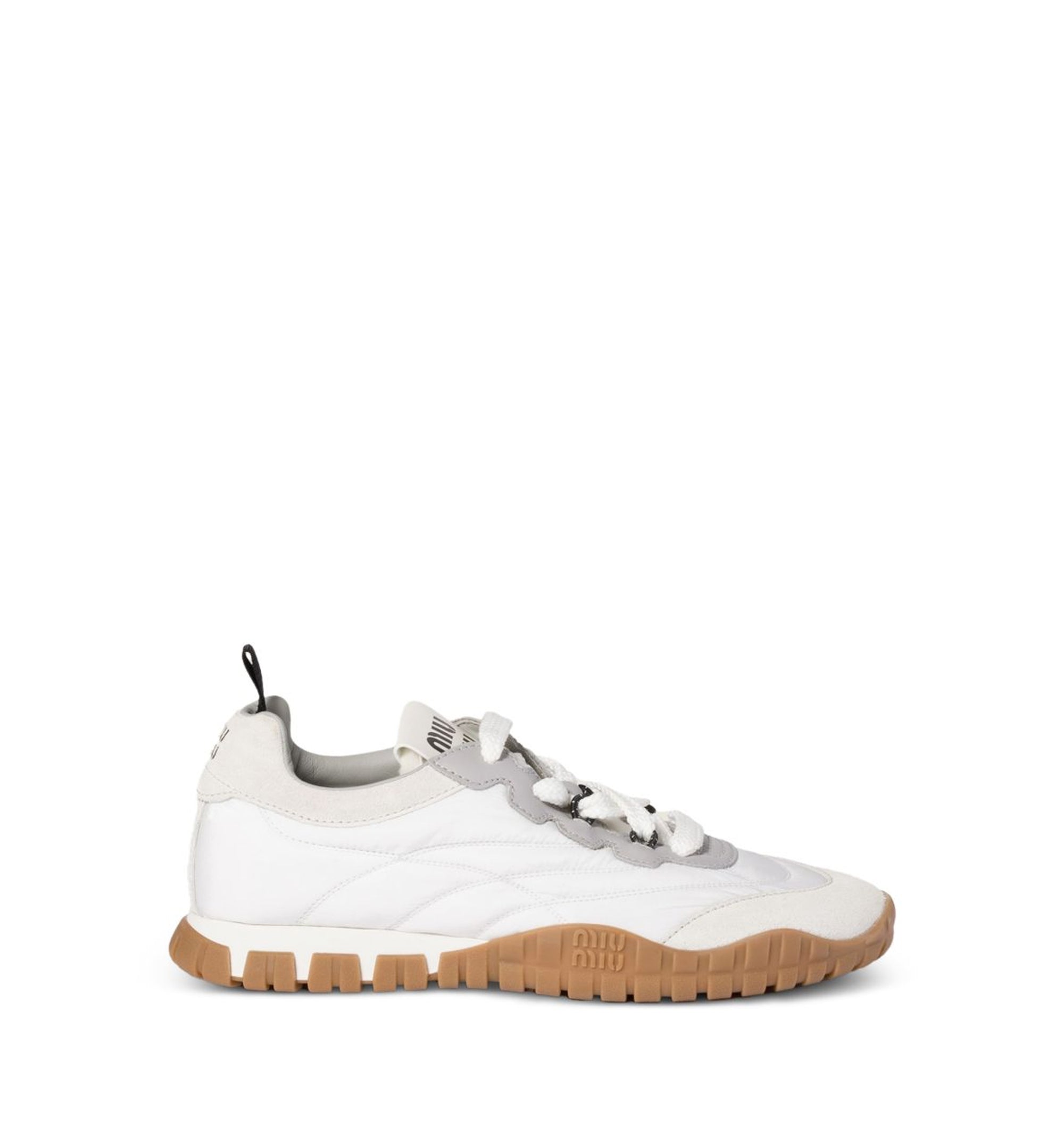 Tyre Technical Fabric And Suede Sneakers