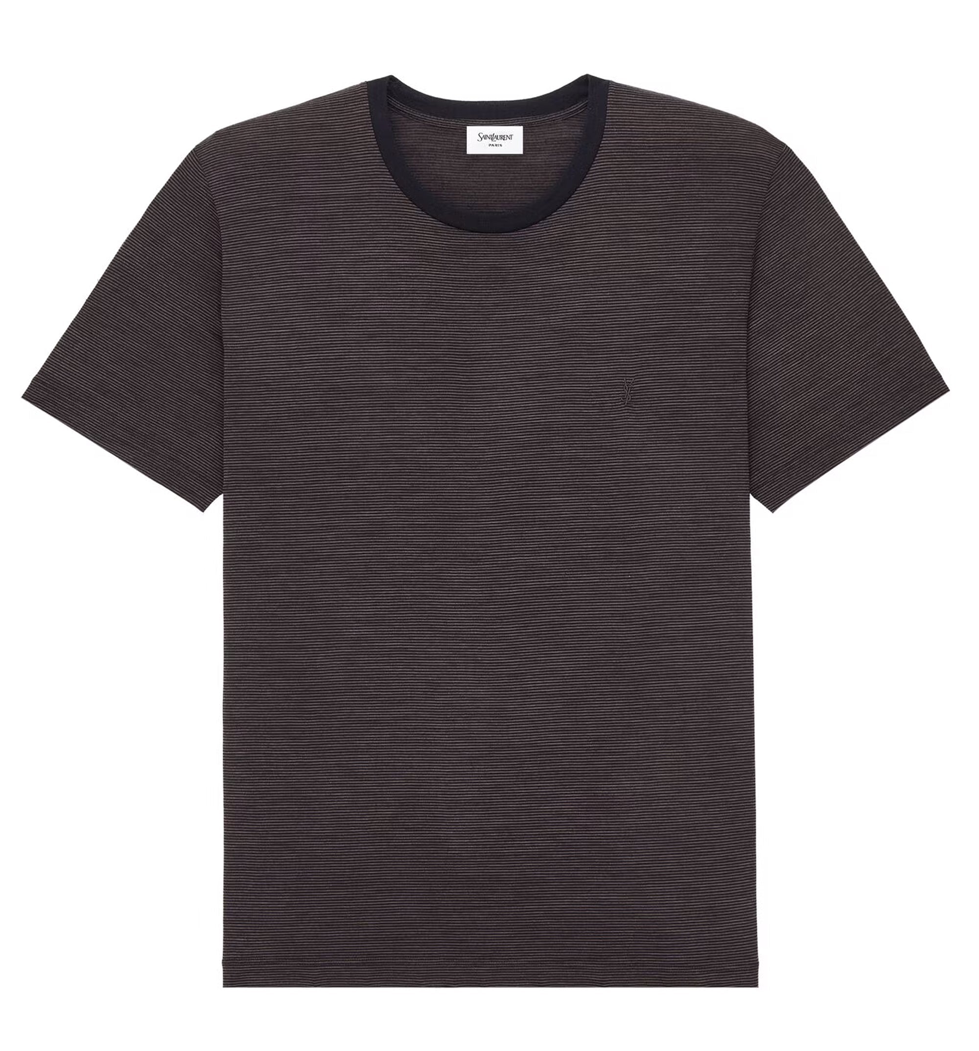 Cassandre T-Shirt In Striped Wool
