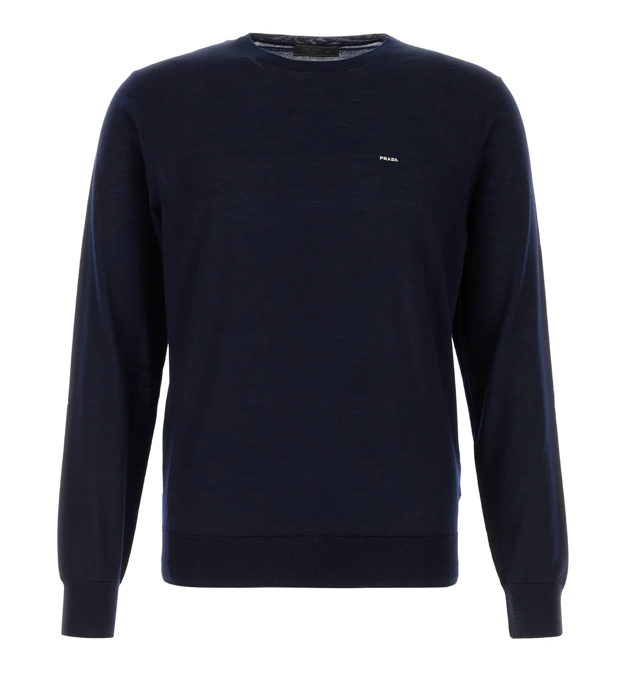 Superfine Wool Crew-neck Sweater