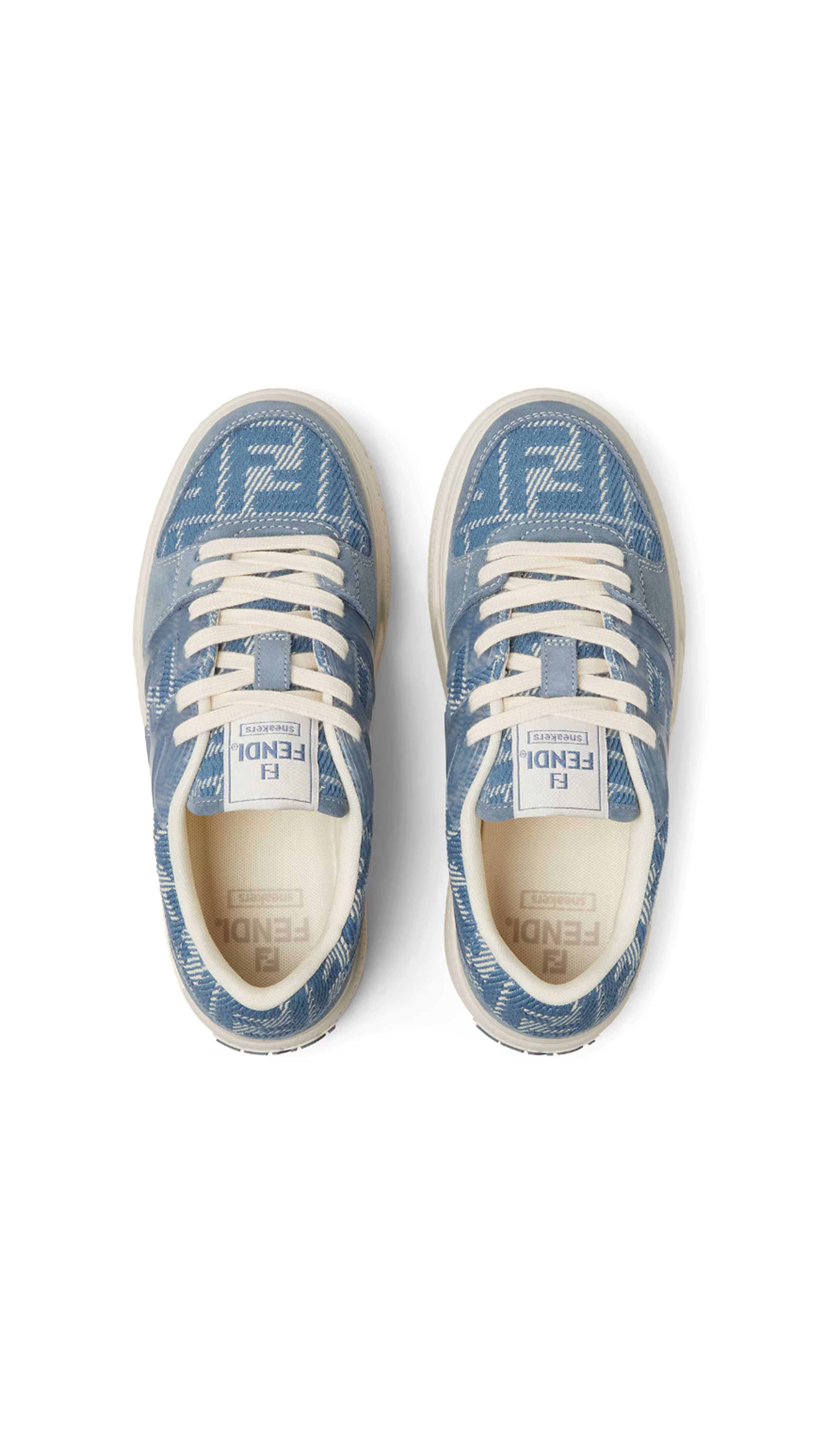 FF Denim Match Sneakers - Blue