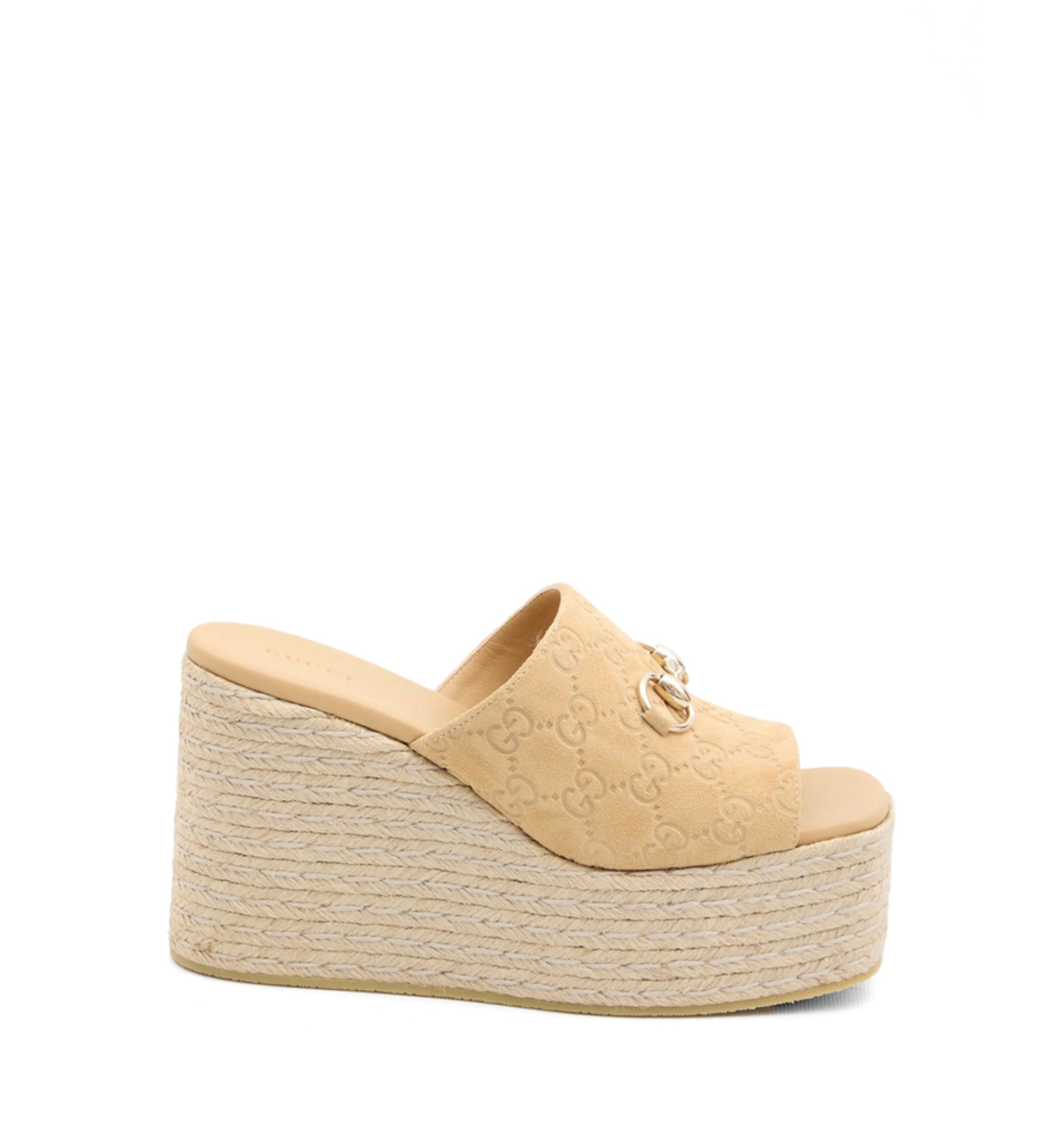 Women's platform espadrille with Horsebit