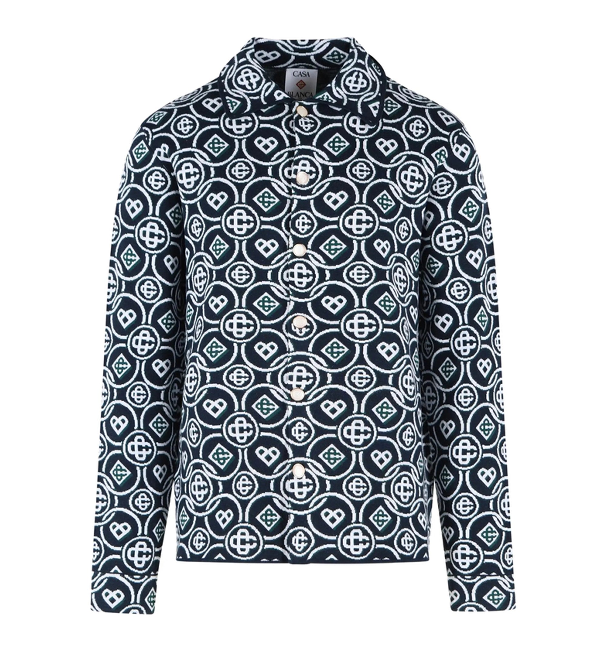 Icon Monogram Long Sleeve Shirt