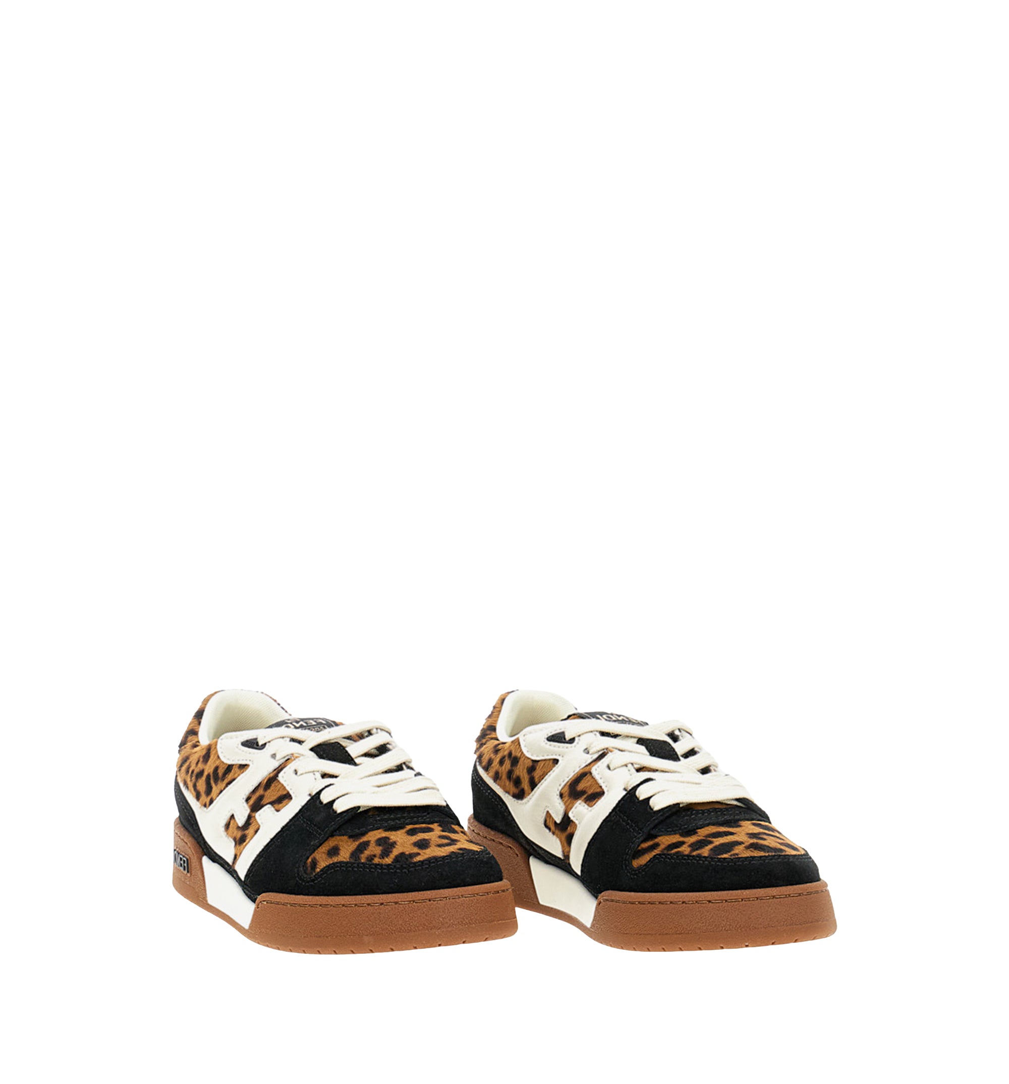 Fendi Match Low-Top Platform Sneakers