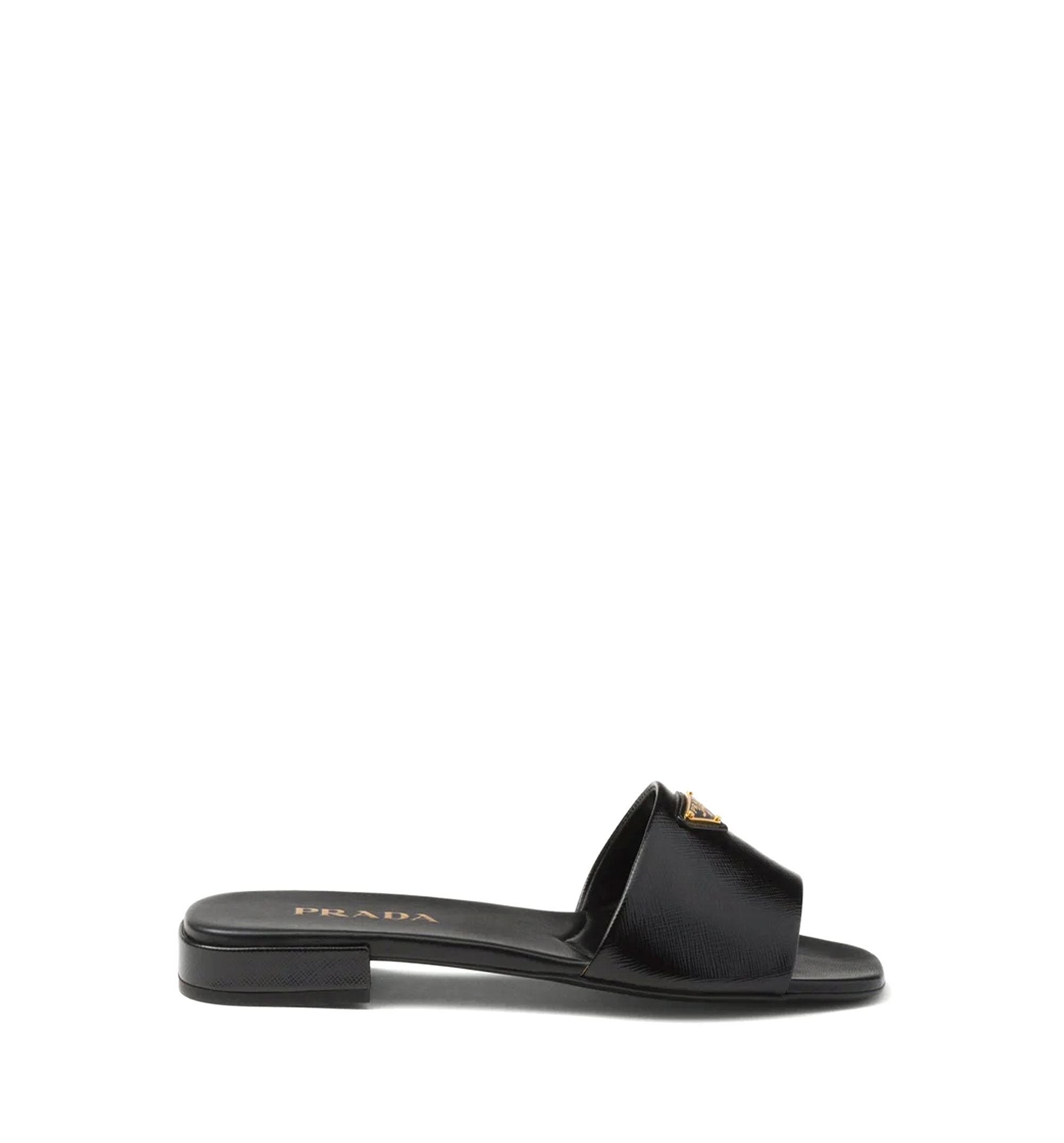 Saffiano Patent Leather Sandals