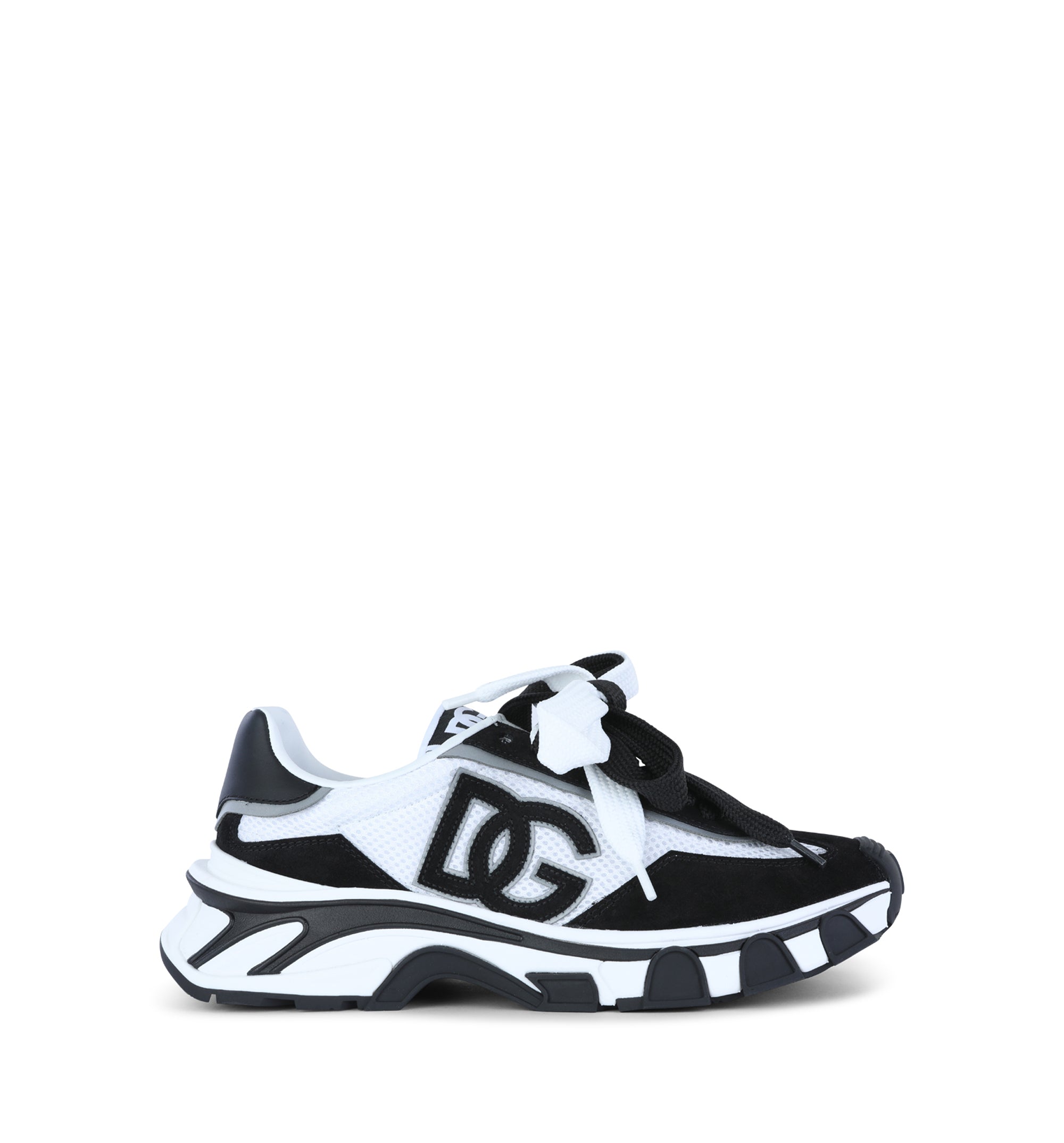 DG Country Road Nylon And Leather Sneakers