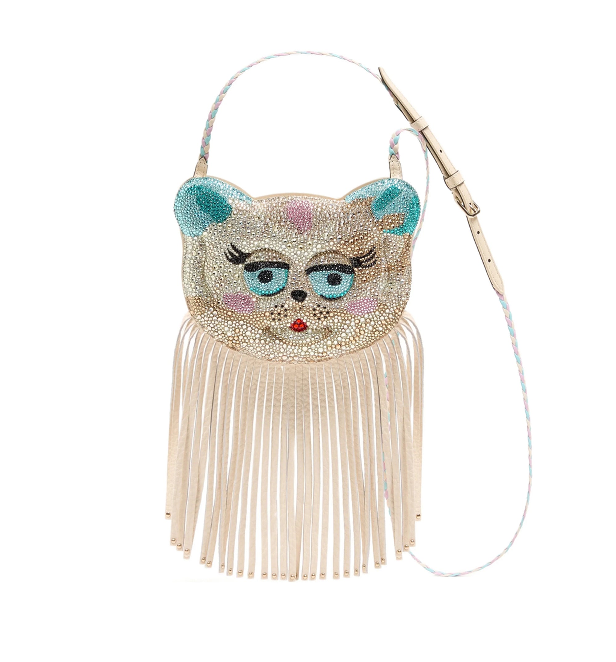 Valentino Garavani Le Chat De La Maison shoulder bag with rhinestones