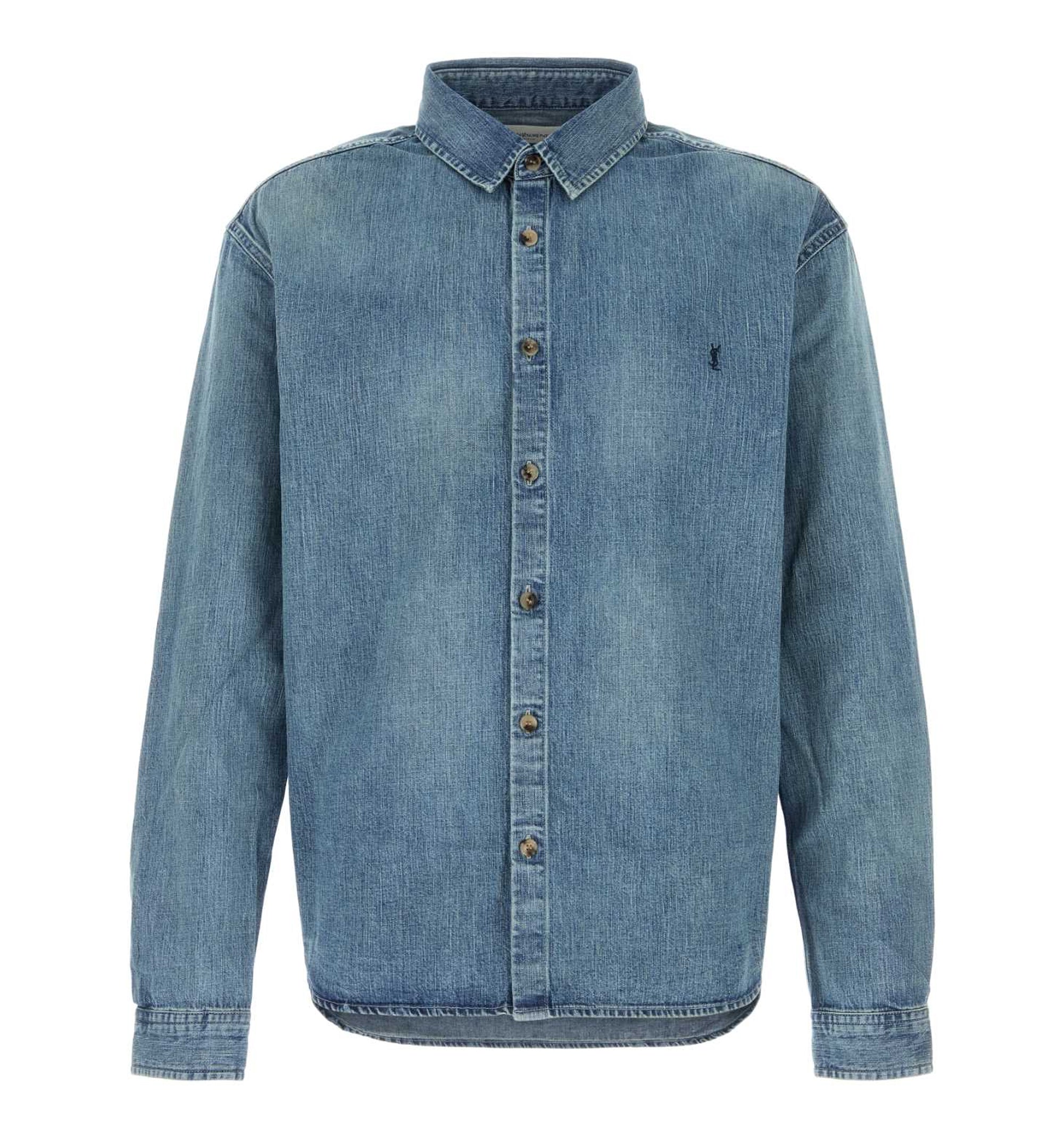 Cassandre Shirt In Day Blue Denim