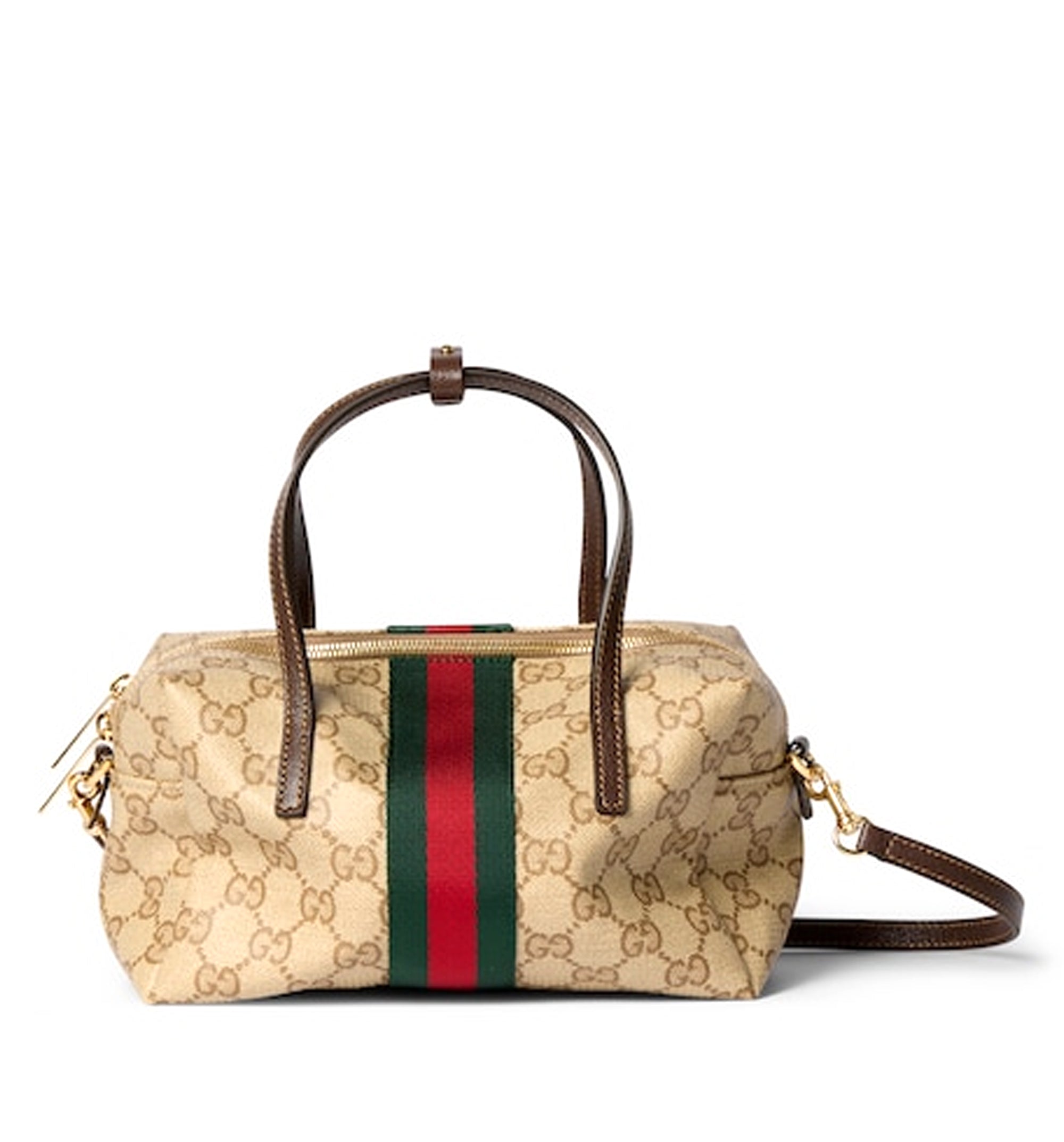 Mini boston bag with Web