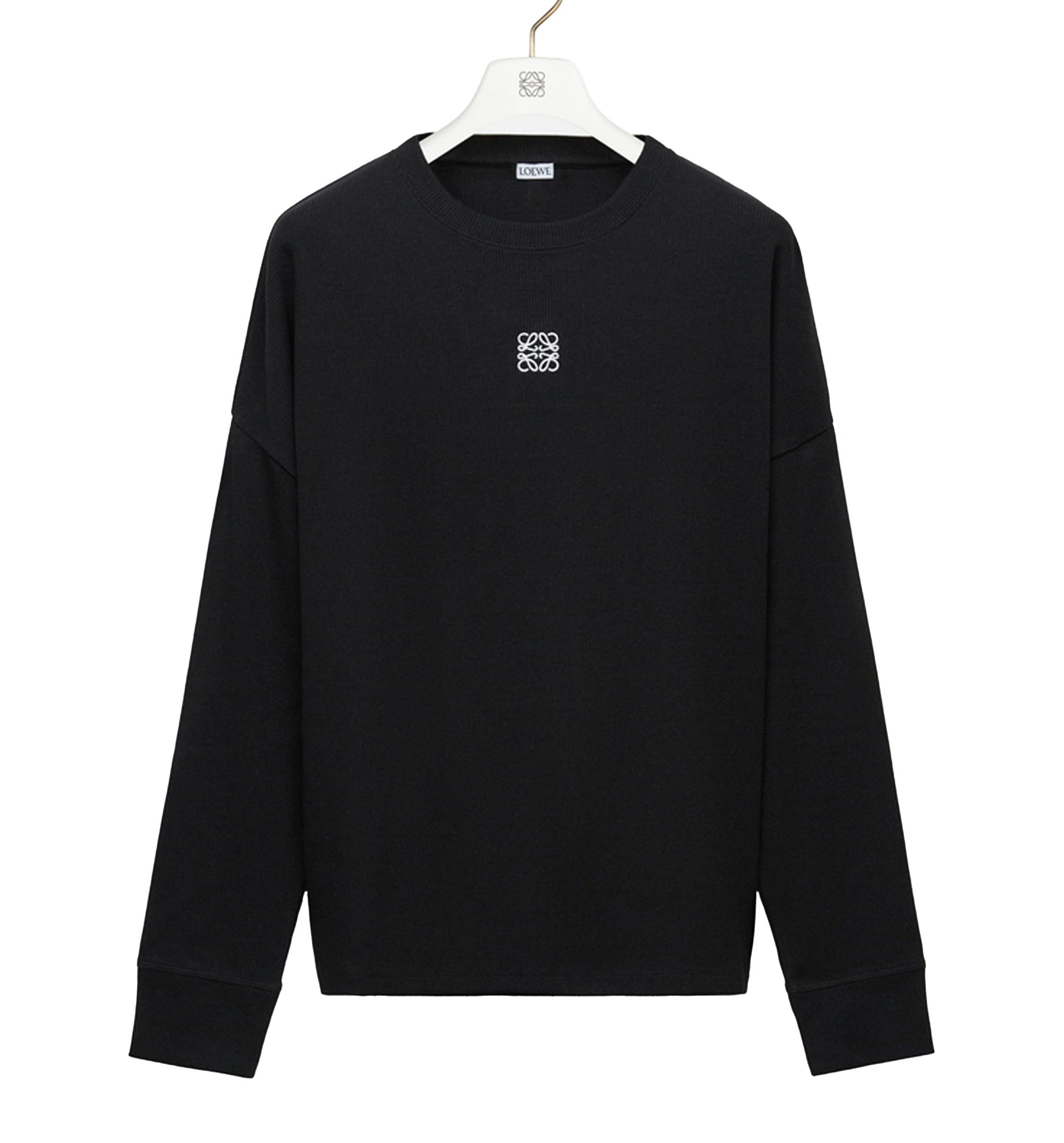 Ribbed cotton t-shirt