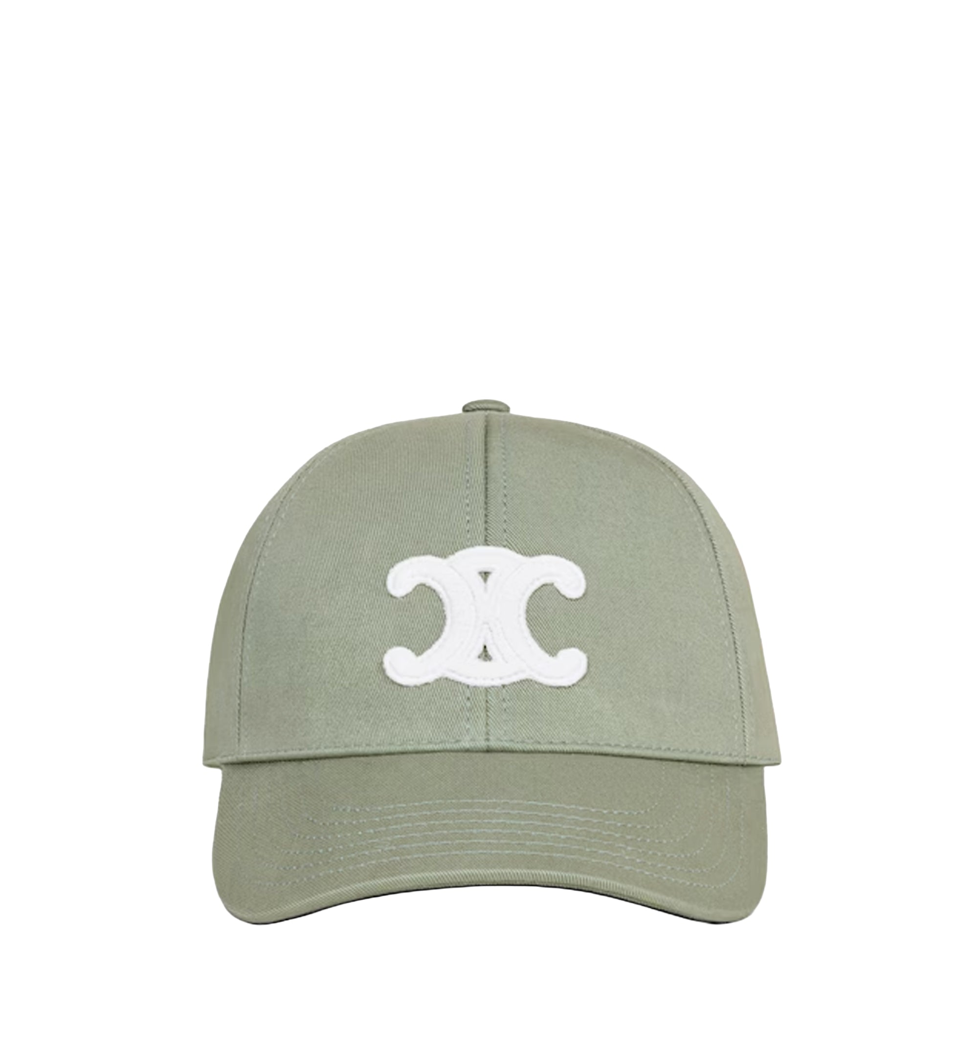Triomphe Baseball Cap In Cotton Gabardine