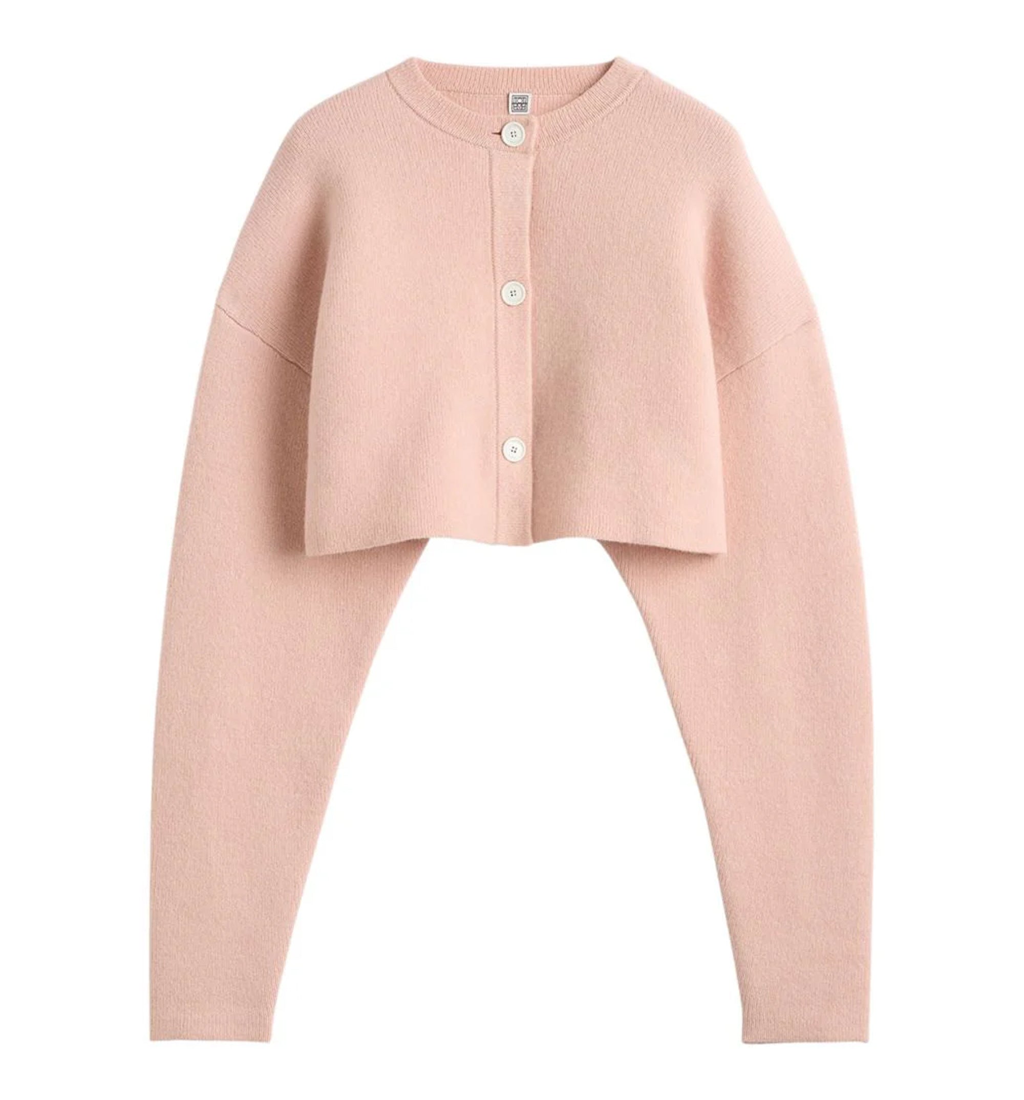 Cropped Oversized Cardigan